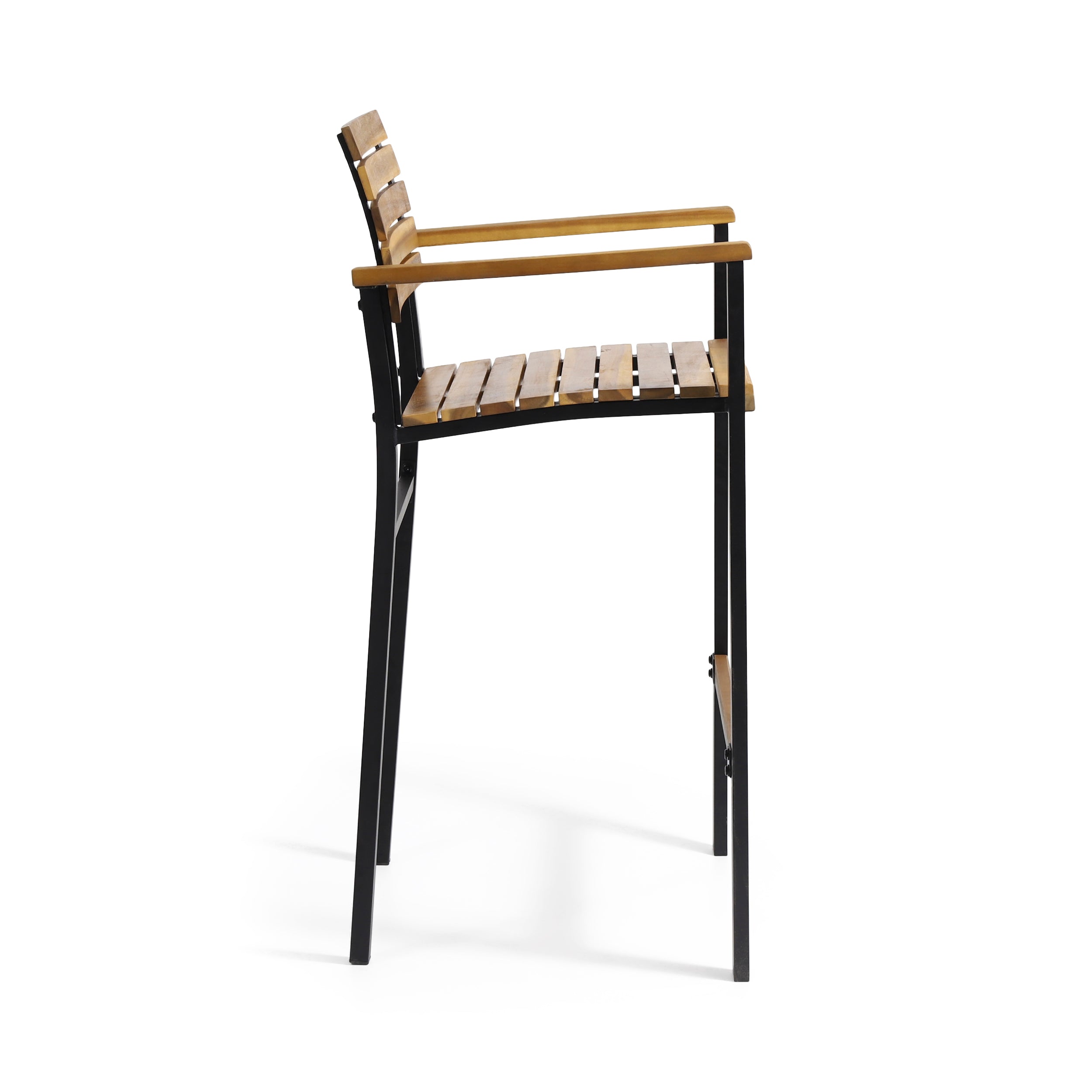 Premium BRAMPTON BARSTOOL - Adjustable Height Kitchen & Bar Stool with Padded Seat - Perfect for Home, Restaurant, and Cafe Use