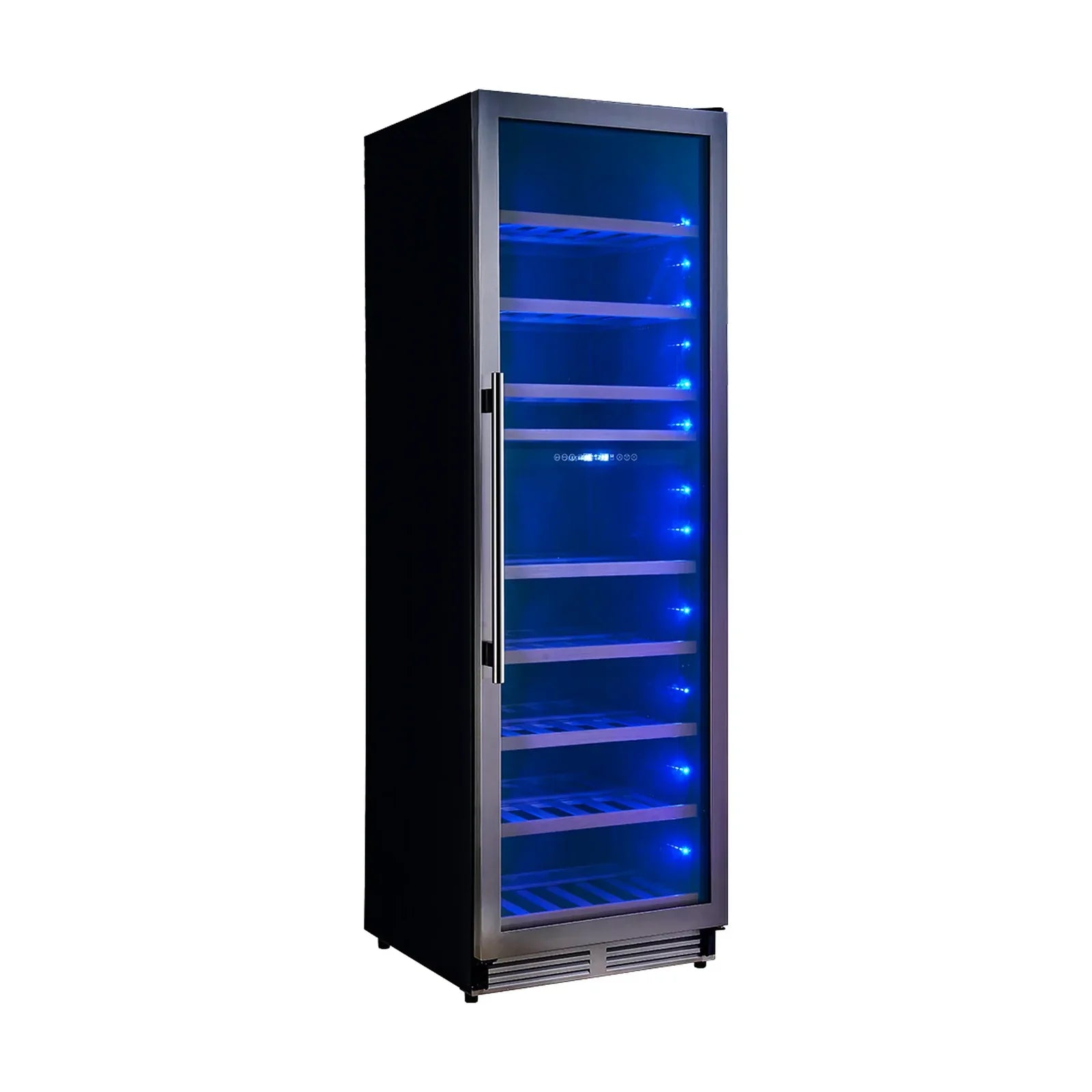 Forno Avellino 24 Inch Dual Zone Wine Cooler - 72 Bottle Capacity, Freestanding or Built-In, Quiet Compressor - Perfect for Home Bars, Restaurants, and Wine Cellars (Model FWCDR6603 24S)