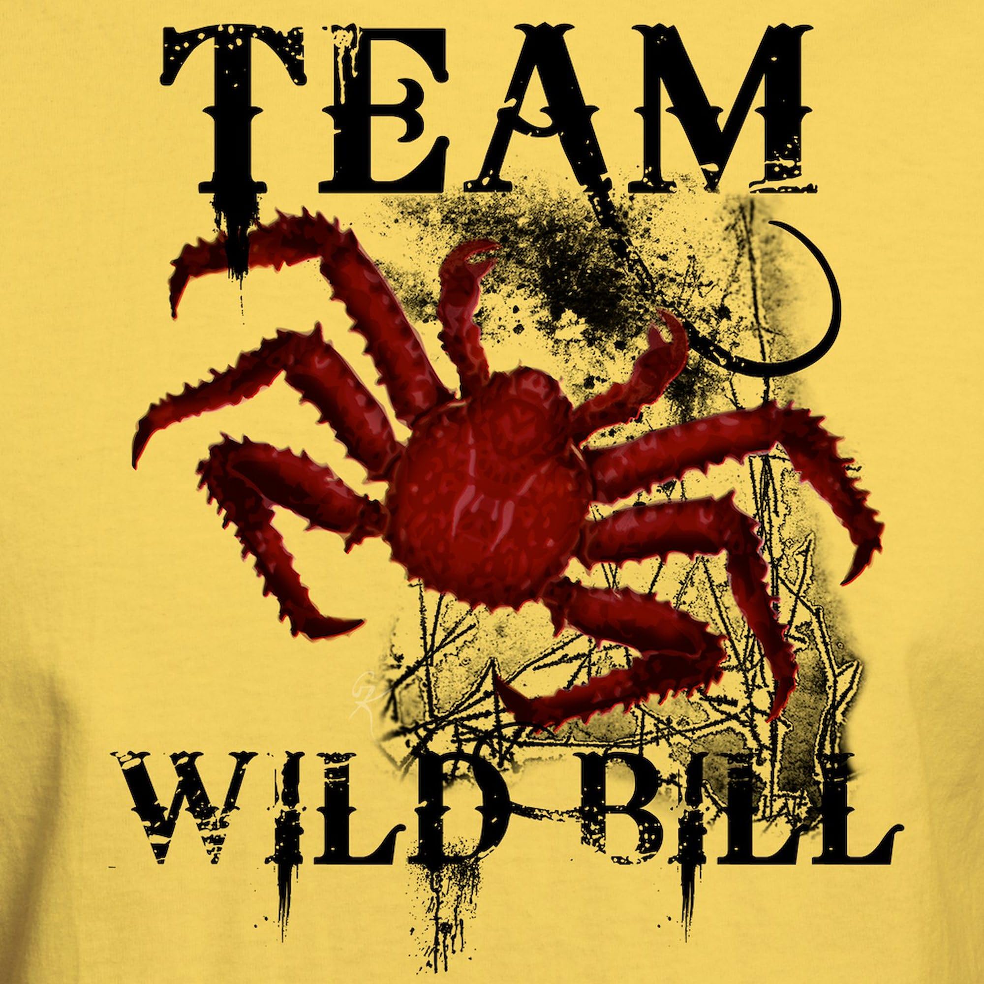 Wild Bill Graphic T-Shirt for Men - 100% Cotton Classic Lightweight Tee | Casual Wear, Gifts, Fan Apparel