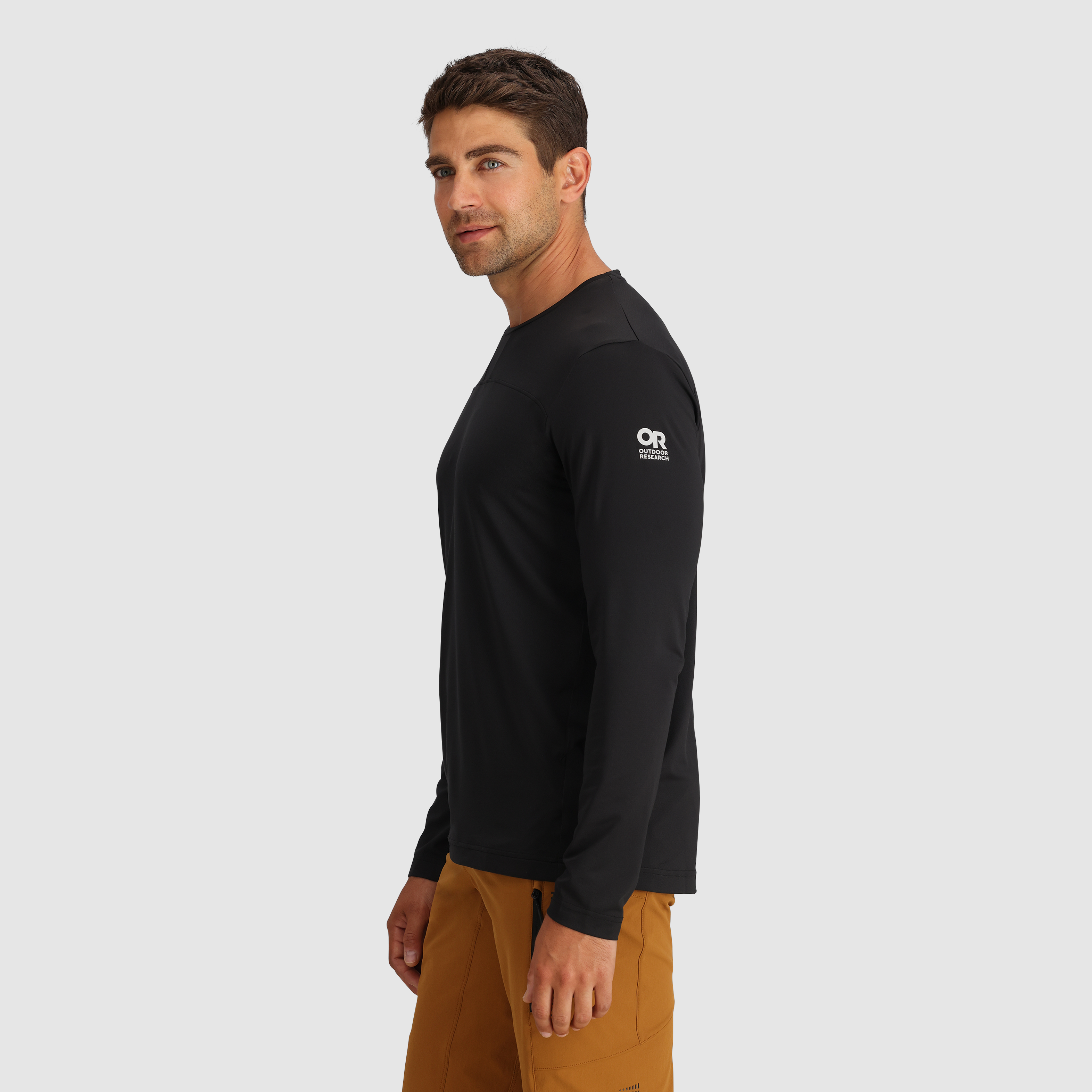 Men's Freewheel Long Sleeve Mountain Bike Jersey - Breathable Cycling Shirt for MTB Trail Riding & Outdoor Adventures
