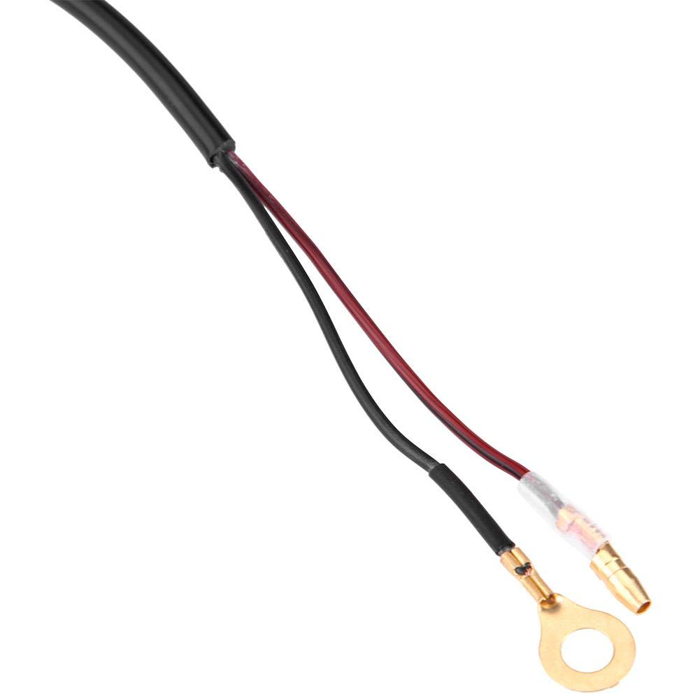 Waterproof Marine Safety Tether Switch - Engine Kill Stop Switch for Outboard Motors & Motorcycles - Durable Black & Red Emergency Lanyard - Perfect for Boating, Jet Ski, Lawn Mower & Powersports Safety