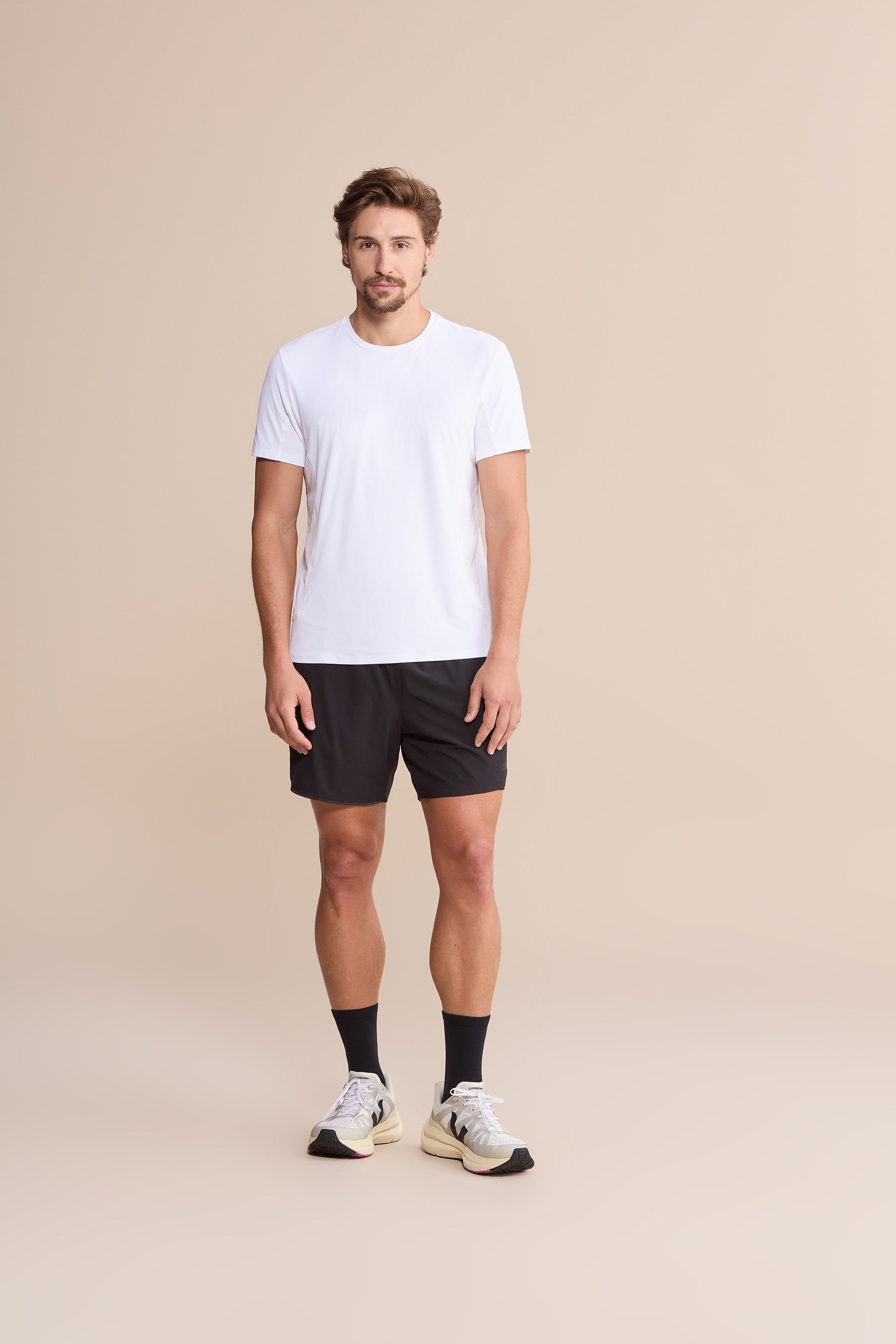 Comfy Stretch Action T-Shirt for Men & Women - Breathable Workout Tee for Running, Yoga & Gym - Moisture Wicking Athletic Shirt