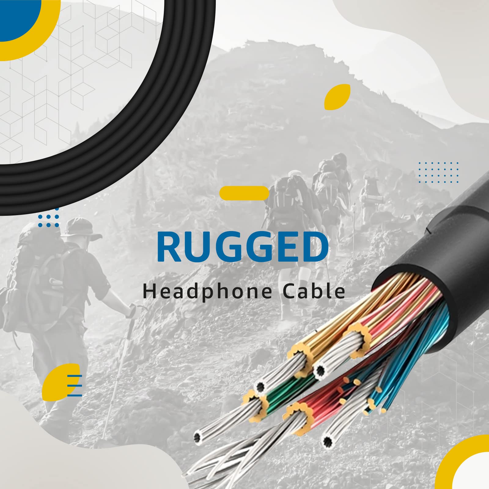 Retevis 2-Pin Walkie Talkie Earpiece Headset - Behind-the-Head Design with Finger PTT Button - Compatible with RT24 RT22 RT27 RT21 RT1 RT3S RT5 RT5R RT7 Kenwood WOUXUN HYT Radios (2 Pack) - Perfect for Security, Construction, and Event Staff Communication