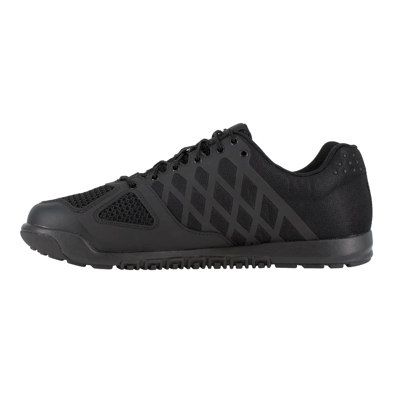 Nano Soft Toe Tactical Shoes for Men - Lightweight Black Military Boots for Outdoor, Hiking, and Work Safety