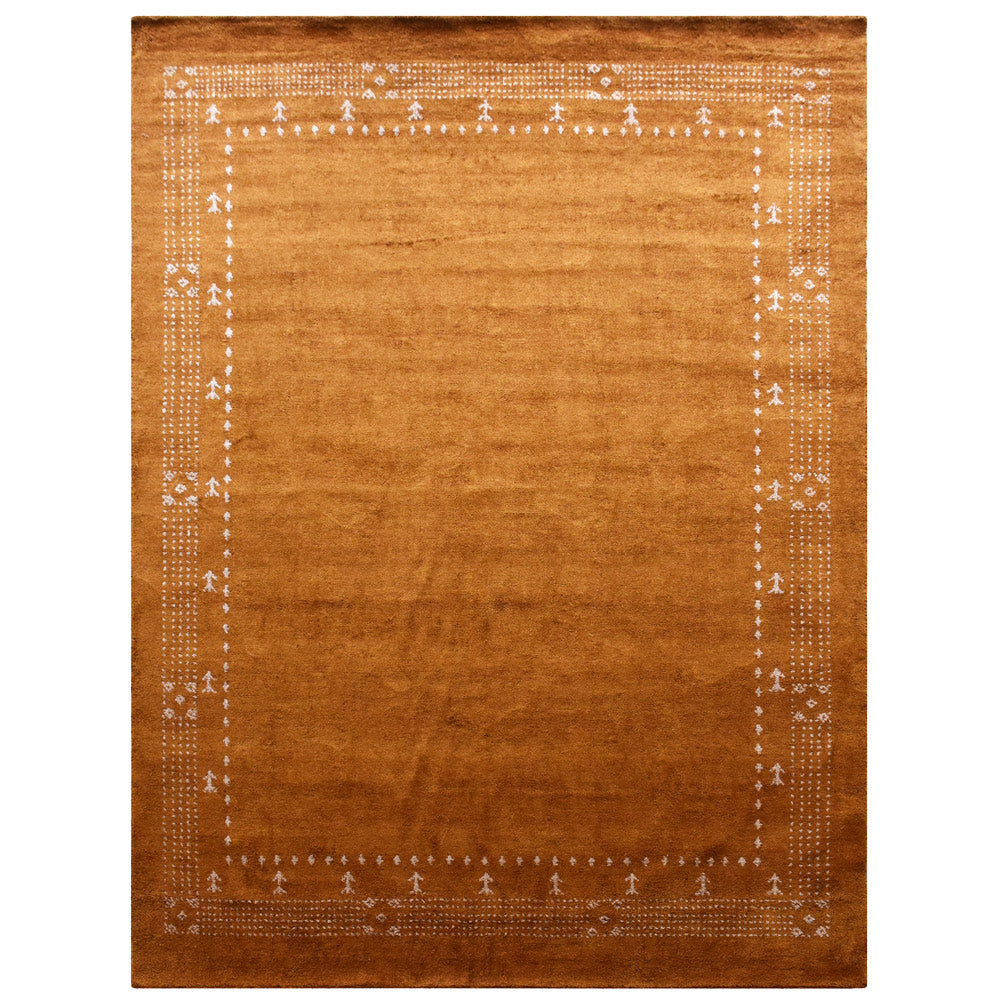 Luxury Hand-Knotted Wool Rug - Soft & Durable Persian Style Area Rug for Living Room, Bedroom, or Office Decor