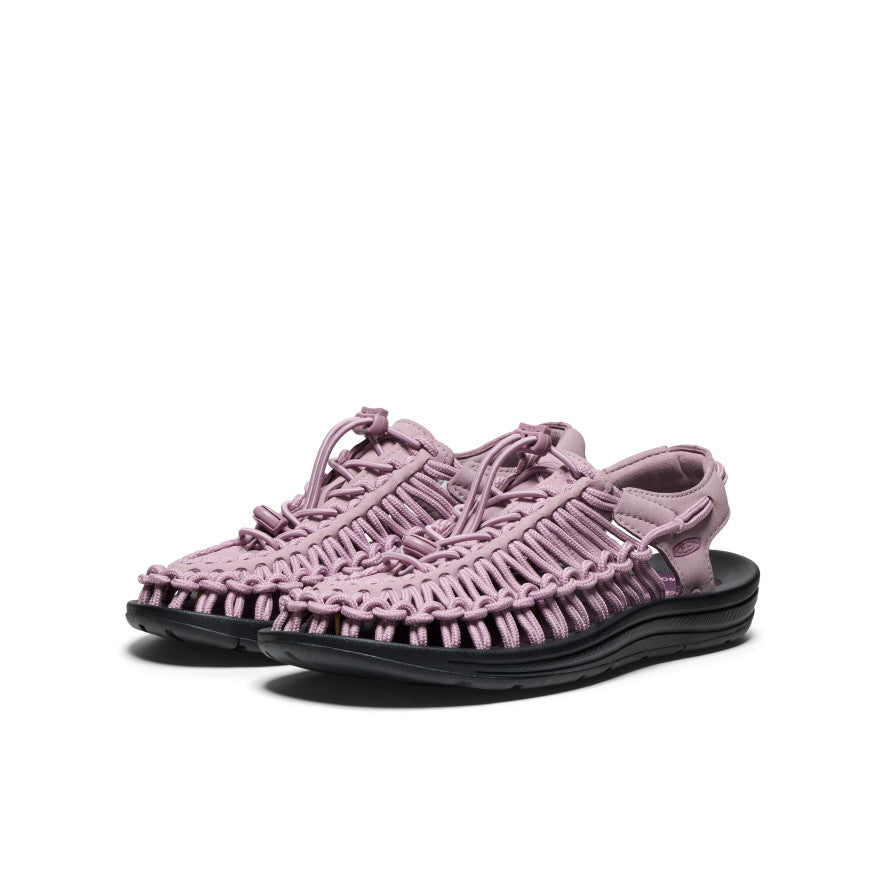 Women's UNEEK Comfortable Slip-On Sneakers - Toadstool/Black | Lightweight & Breathable for Walking, Travel & Casual Wear