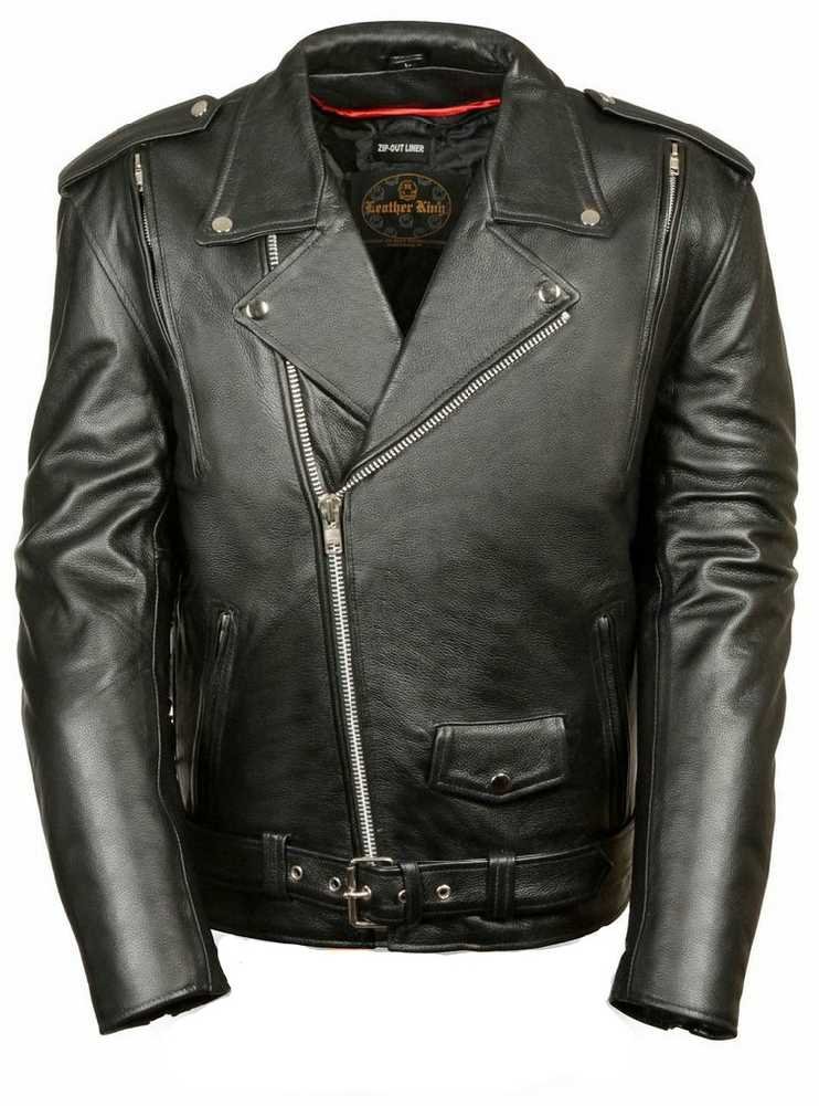 Men's Vented Motorcycle Jacket - Breathable Riding Gear for Summer & Warm Weather - Perfect for Street Bikes, Cruisers & Commuting