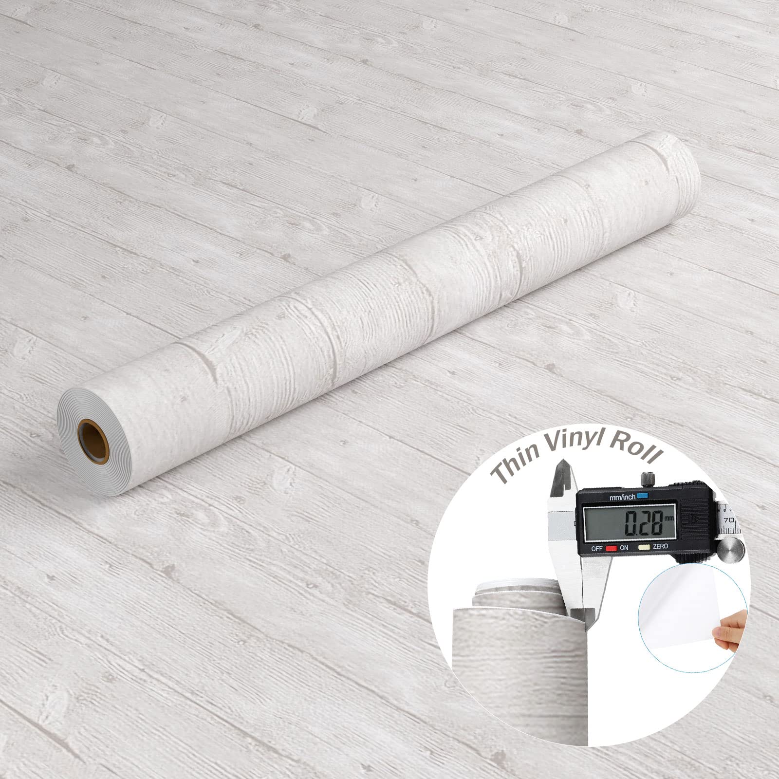 Oxdigi Peel and Stick Vinyl Flooring Roll 24