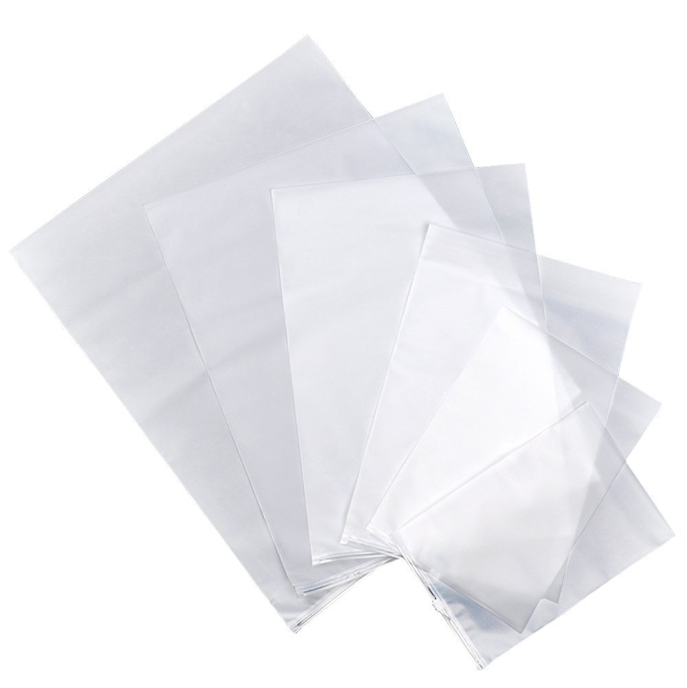 Reusable Transparent Waterproof Plastic Zipper Rolling Compression Packing Bags for Travel Luggage - Space Saving Storage Organizer for Clothes, Suitcases & Travel Accessories (Ideal for Vacations, Camping & Home Organization)