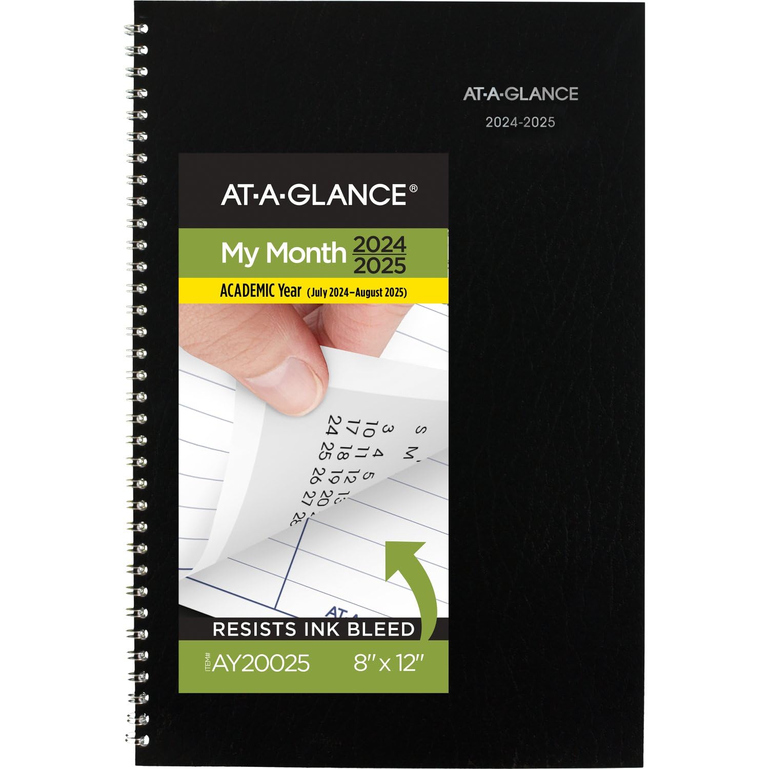 AT-A-GLANCE 2024-2025 Academic Monthly Planner - 8