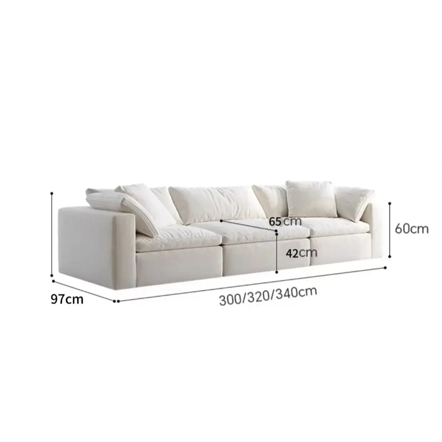 Luxury American Style Sectional Sofa Set - Premium Comfort for Living Room, Family Room & Home Theater - Modern L-Shaped Couch with Soft Fabric & Sturdy Frame