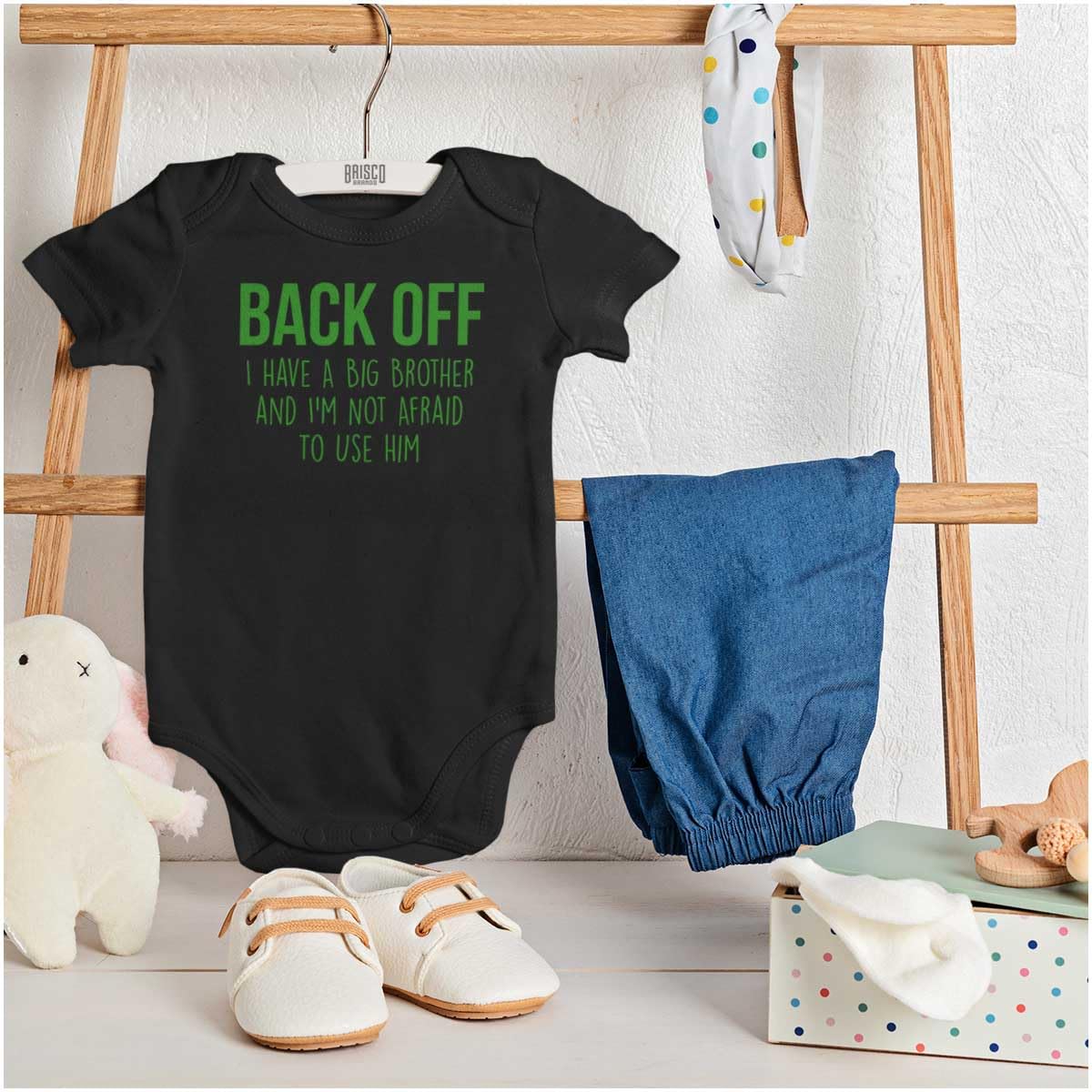 Adorable Baby Romper for Boys & Girls - Little Brother Big Bro Cute Outfit - Perfect for Family Photos, Playdates & Special Occasions