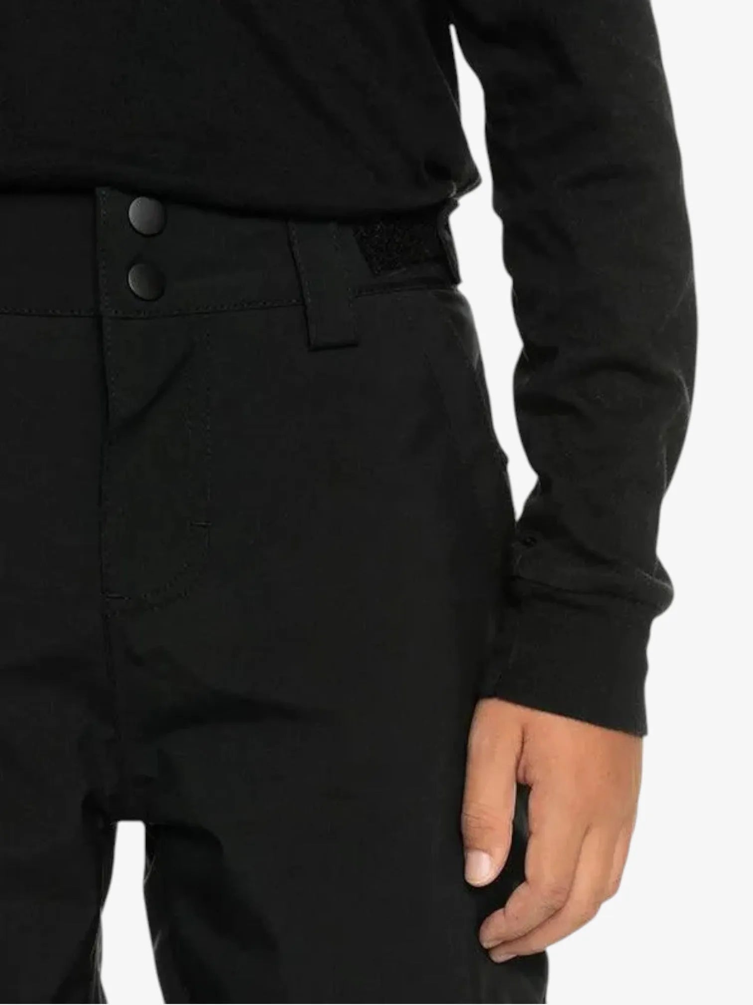Quiksilver Snow Estate Kids' Snow Pants - Black - Waterproof & Insulated for Winter Sports & Outdoor Play