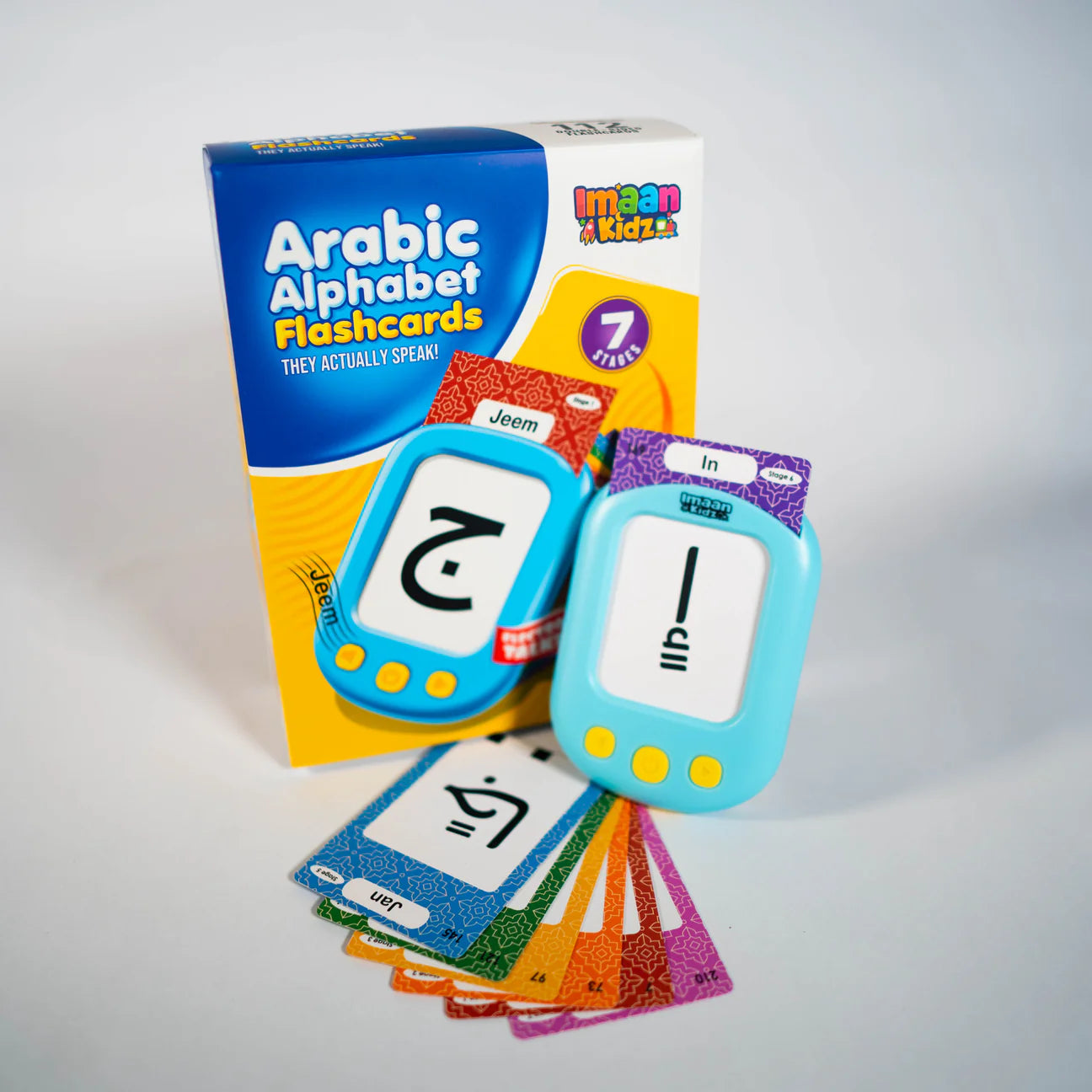 Interactive Arabic Alphabet Talking Flashcards for Kids - Learn Letters & Pronunciation - Perfect for Homeschooling & Early Education
