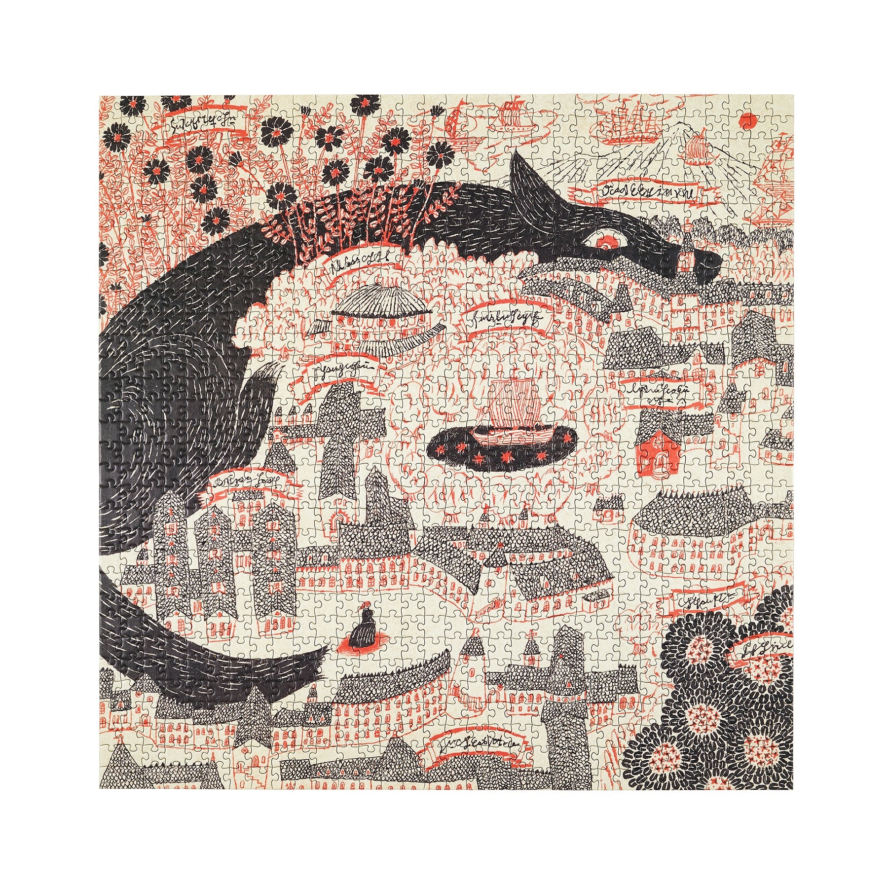 Evening Kingdom 1000 Piece Jigsaw Puzzle by Four Point Puzzles - Perfect for Family Game Night, Relaxation & Home Decor