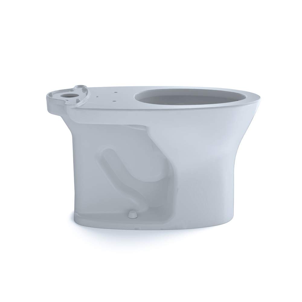 TOTO CT746CUG#01 Drake Two-Piece Toilet with CEFIONTECT Dual Flush, Cotton White - Perfect for Modern Bathrooms & Water-Saving Homes