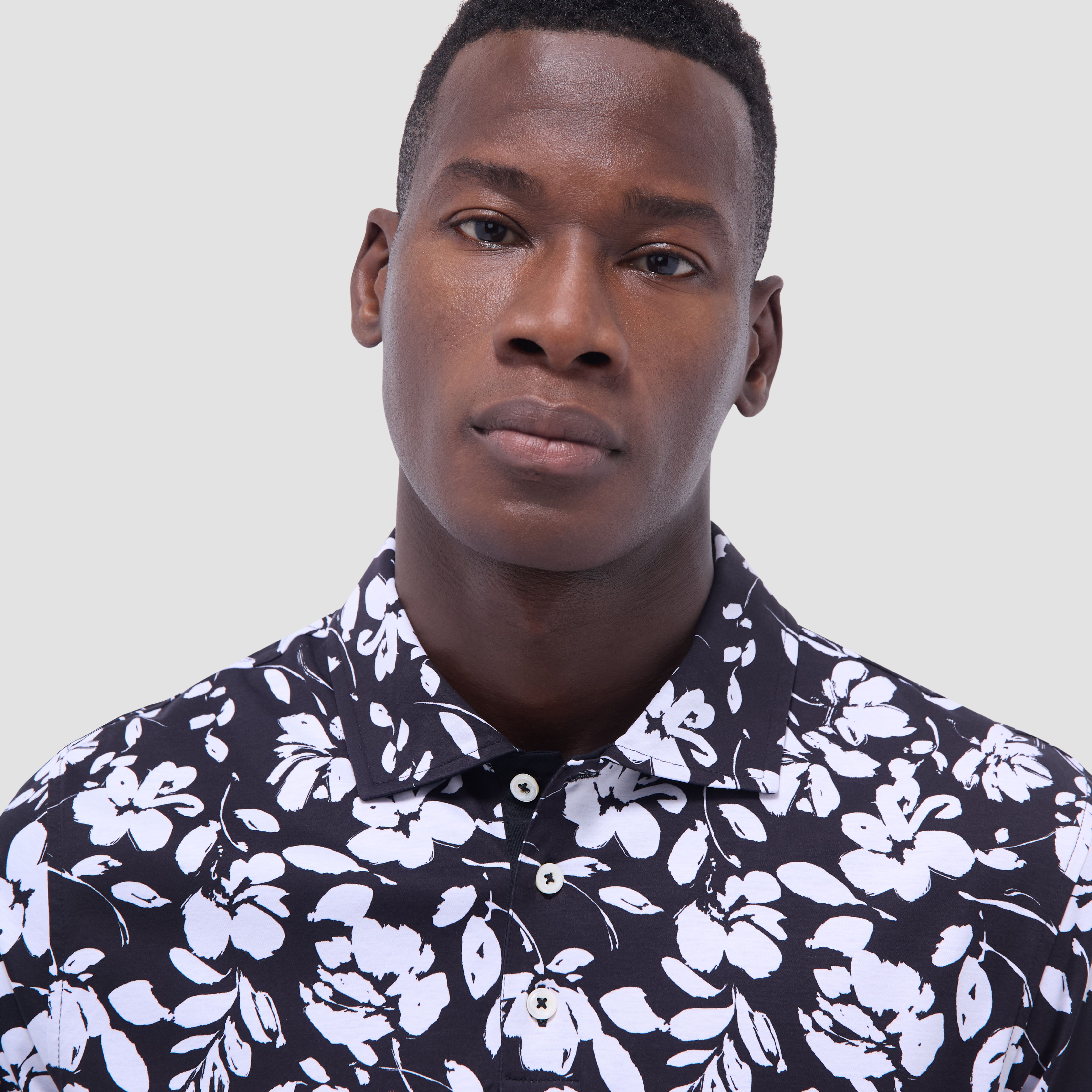 Hendrix Floral Polo Shirt for Men - Stylish Short Sleeve Casual Shirt with Floral Print - Perfect for Summer Outings, Beach Vacations & Weekend Wear