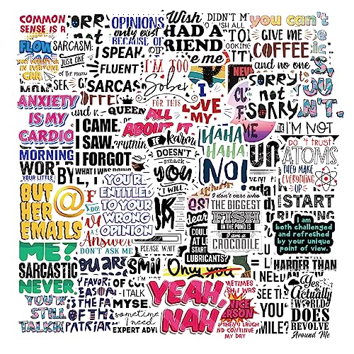50 Pcs Sarcastic Word