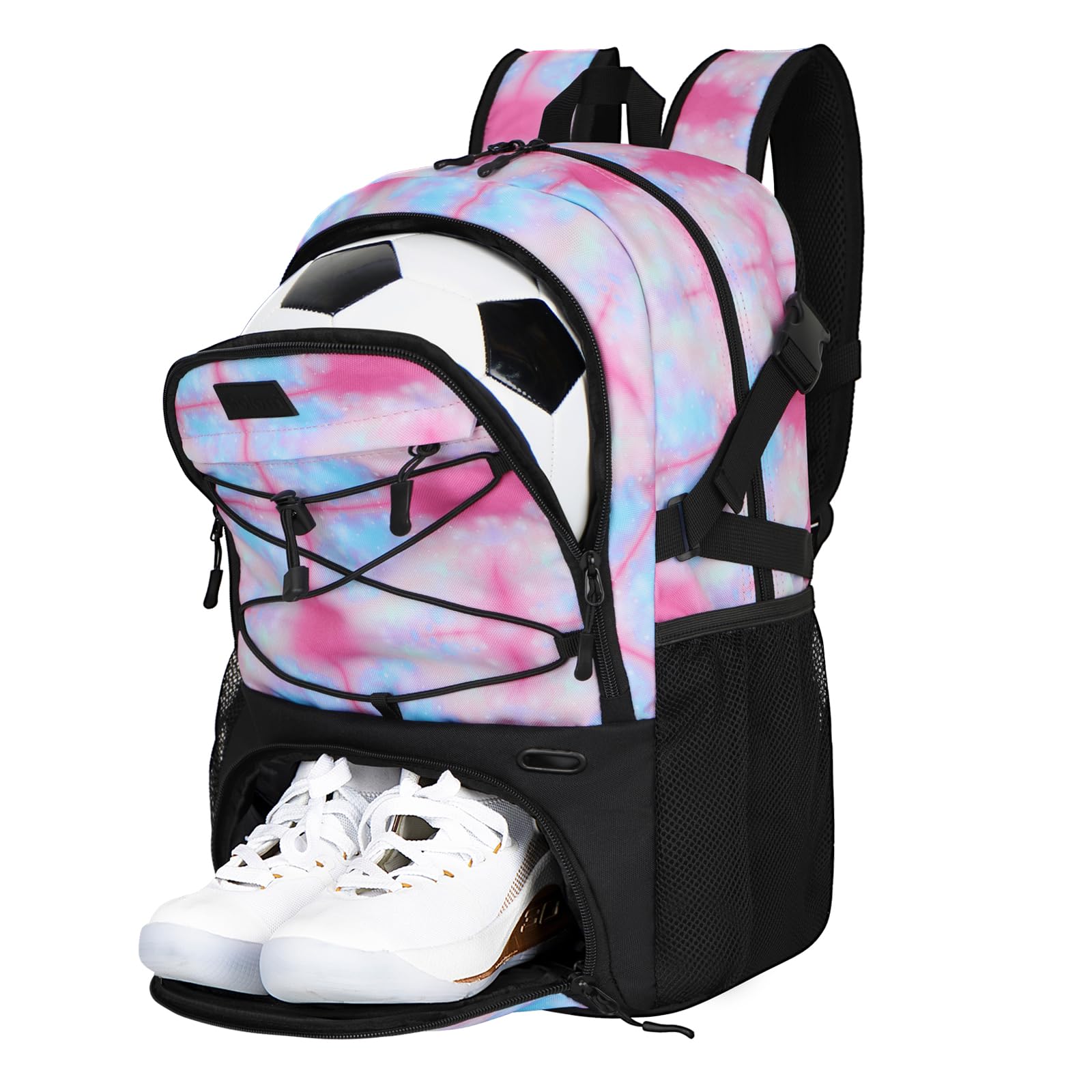 Goloni Soccer & Basketball Backpack with Ball Compartment, Shoe Compartment - Durable Sports Backpack for Men & Women - Perfect for Training, Games & Travel