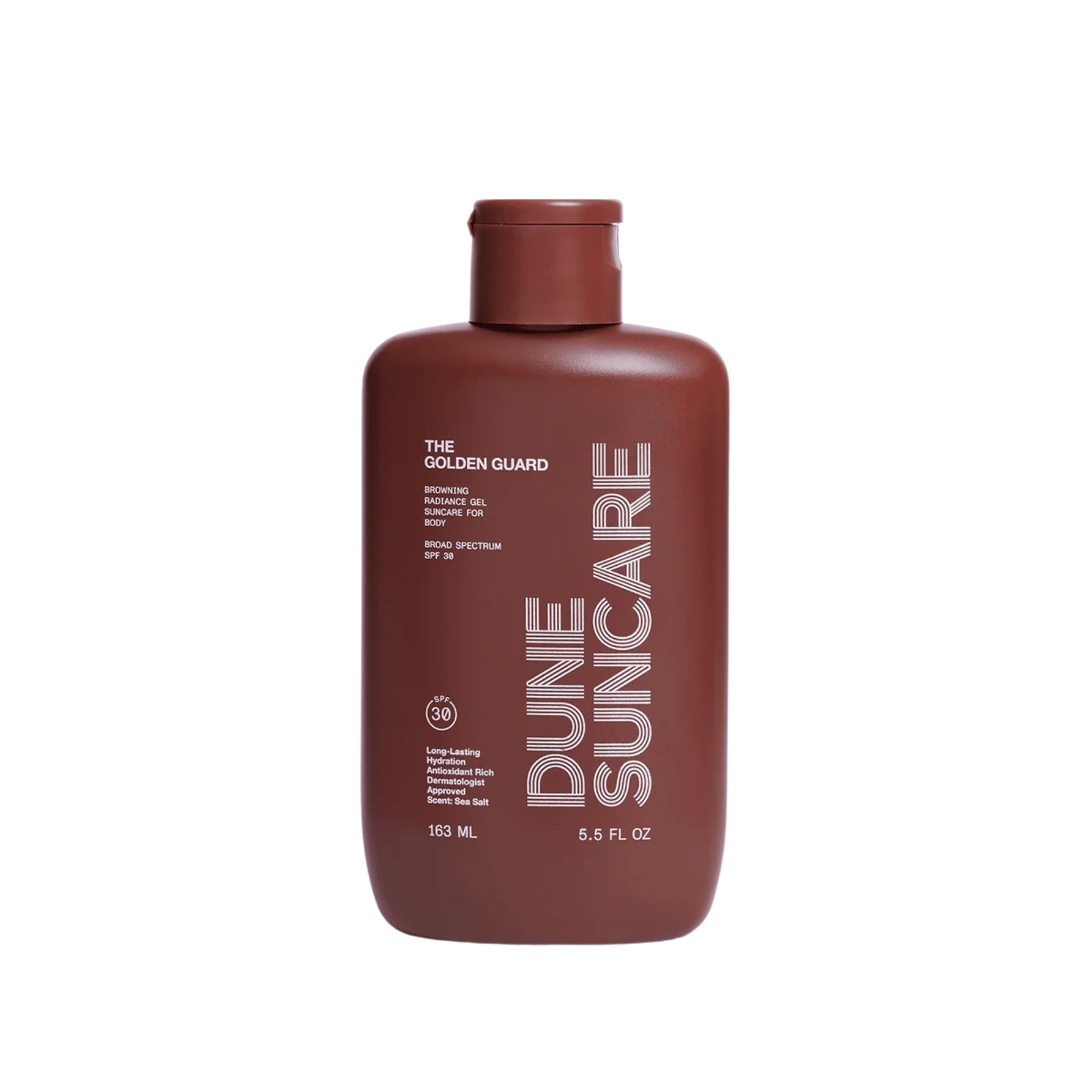 Dune Suncare The Golden Guard SPF 30 Sunscreen - 5.5 FL OZ, Sea Salt Scented, Broad Spectrum UVA/UVB Protection, Water Resistant for Beach, Pool & Outdoor Activities