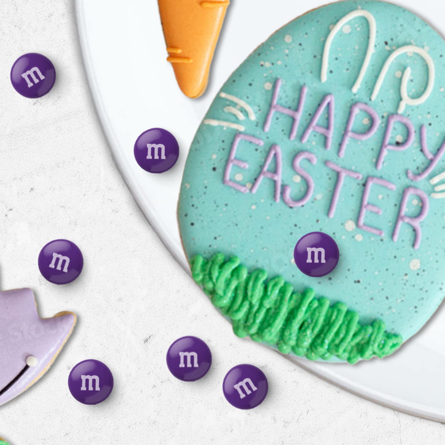 M&M's Purple Milk Chocolate Candy 5lb Bulk Bag - Resealable for Freshness | Perfect for Birthday Parties, Baby Showers, Mother's Day, Valentine's Gifts, Graduation Favors & Dessert Tables | Sweet Treats for Office Snacks, Movie Nights & Holiday Celebrations