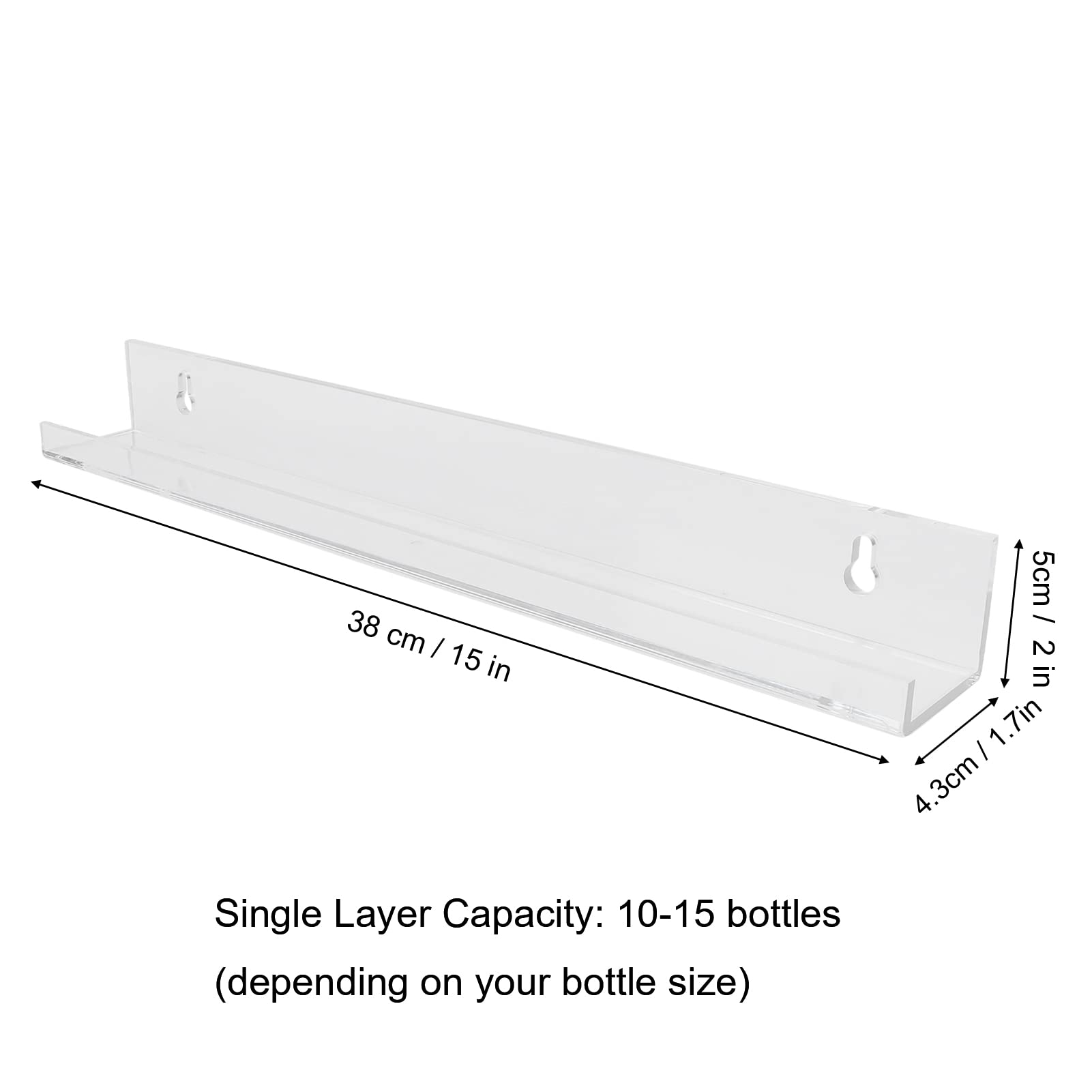 Large Capacity Nail Polish Organizer Rack - Space Saving Nail Polish Shelf for Salon & Home Storage - Holds 100+ Bottles - Perfect for Nail Artists & DIY Enthusiasts