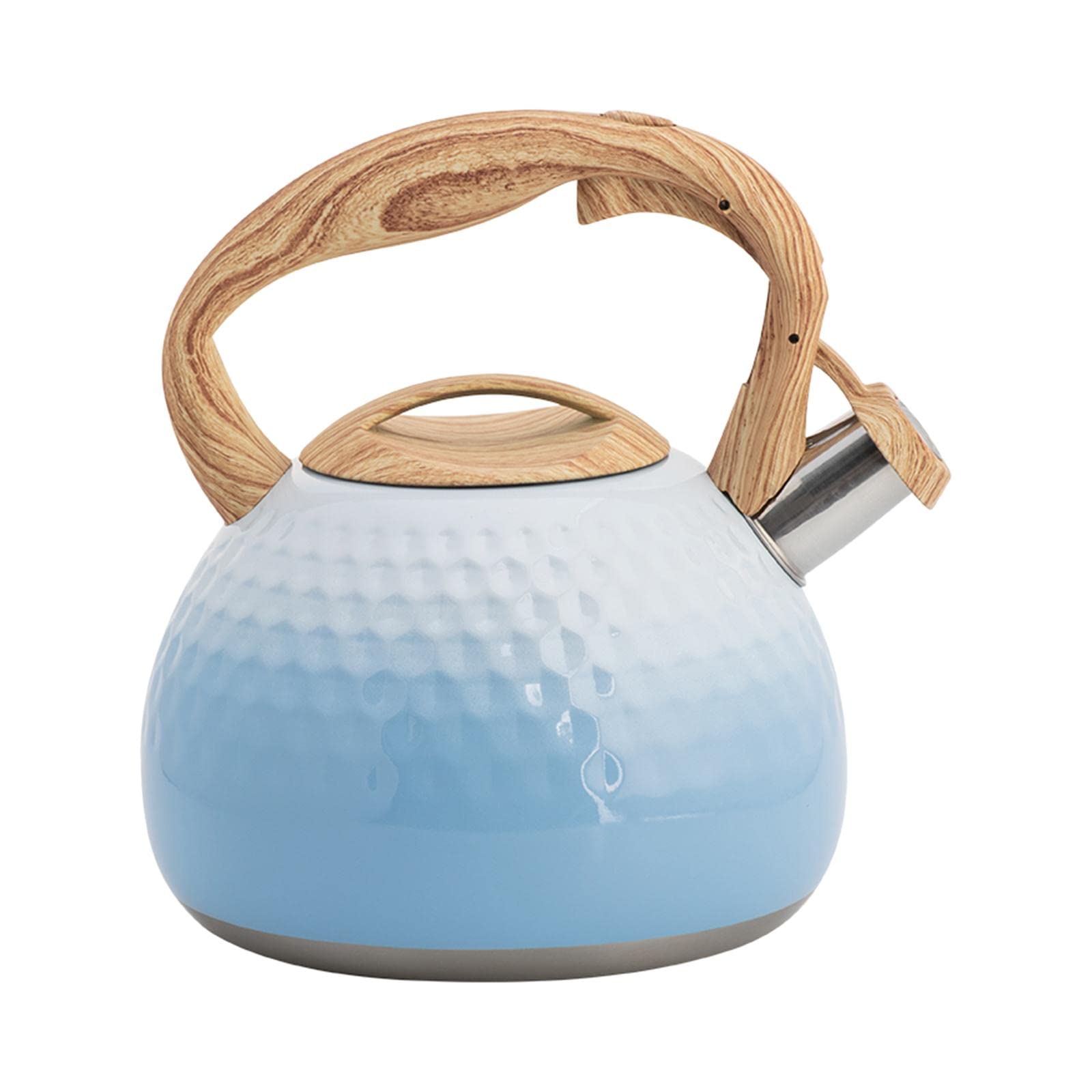 Premium 3L Stainless Steel Whistling Tea Kettle - Large Capacity Stovetop Whistling Pot for Boiling Water, Coffee & Tea - Perfect for Home Kitchen, Camping & Office Use