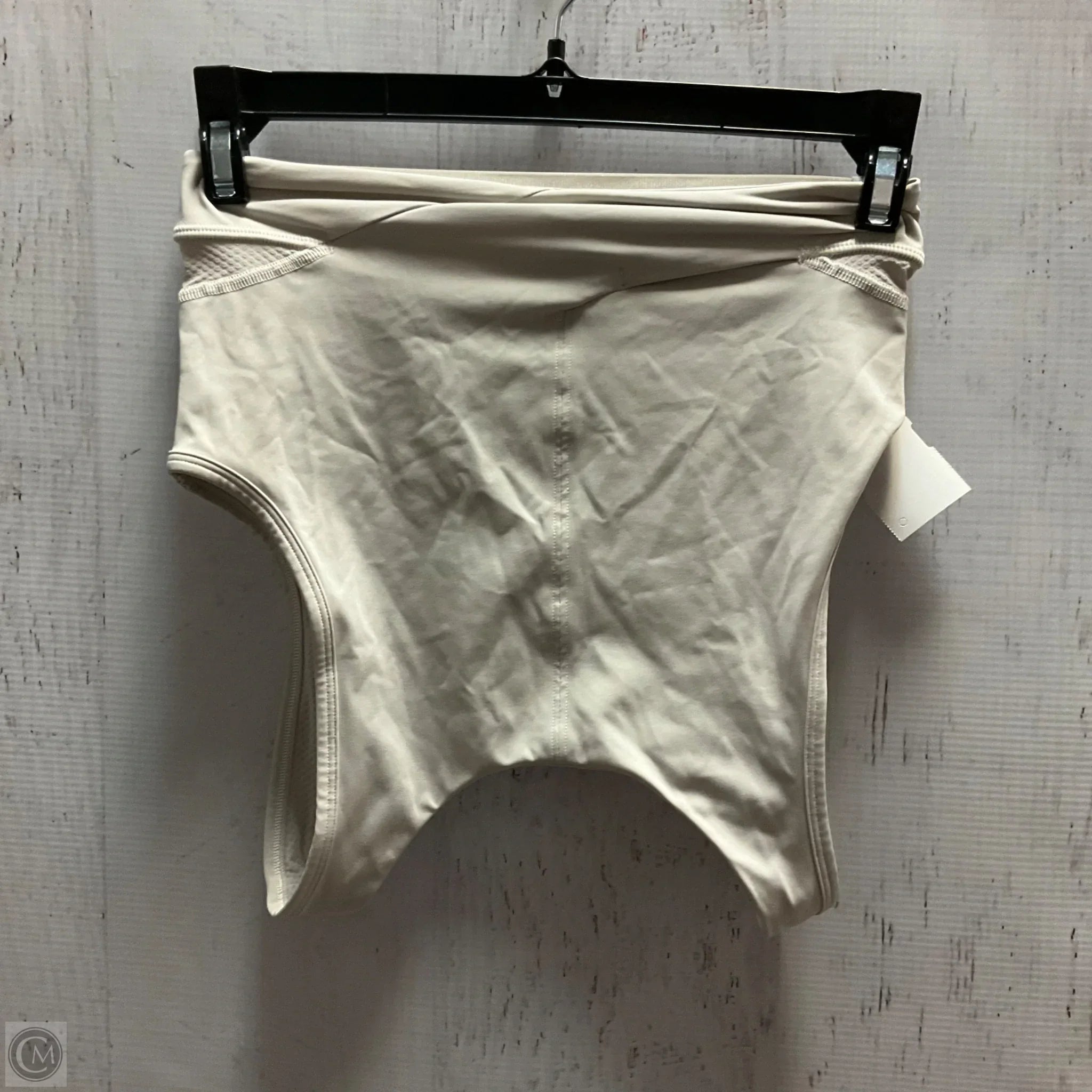 Lululemon Women's White Athletic Sports Bra - Size 6 - High Support Workout Top for Running, Yoga & Gym