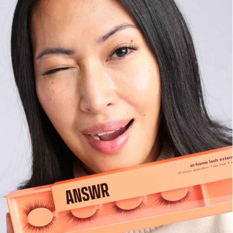 ANSR Professional At-Home Eyelash Extension Kit - DIY False Lashes for Natural & Glamorous Look - Perfect for Parties, Weddings & Everyday Wear