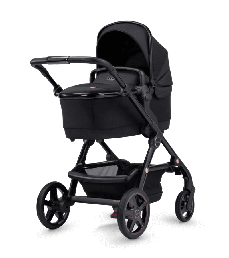 Silver Cross Wave 2022 Luxury Double Stroller for Twins - Lightweight Compact Foldable Design Perfect for Travel, Shopping & Daily Use