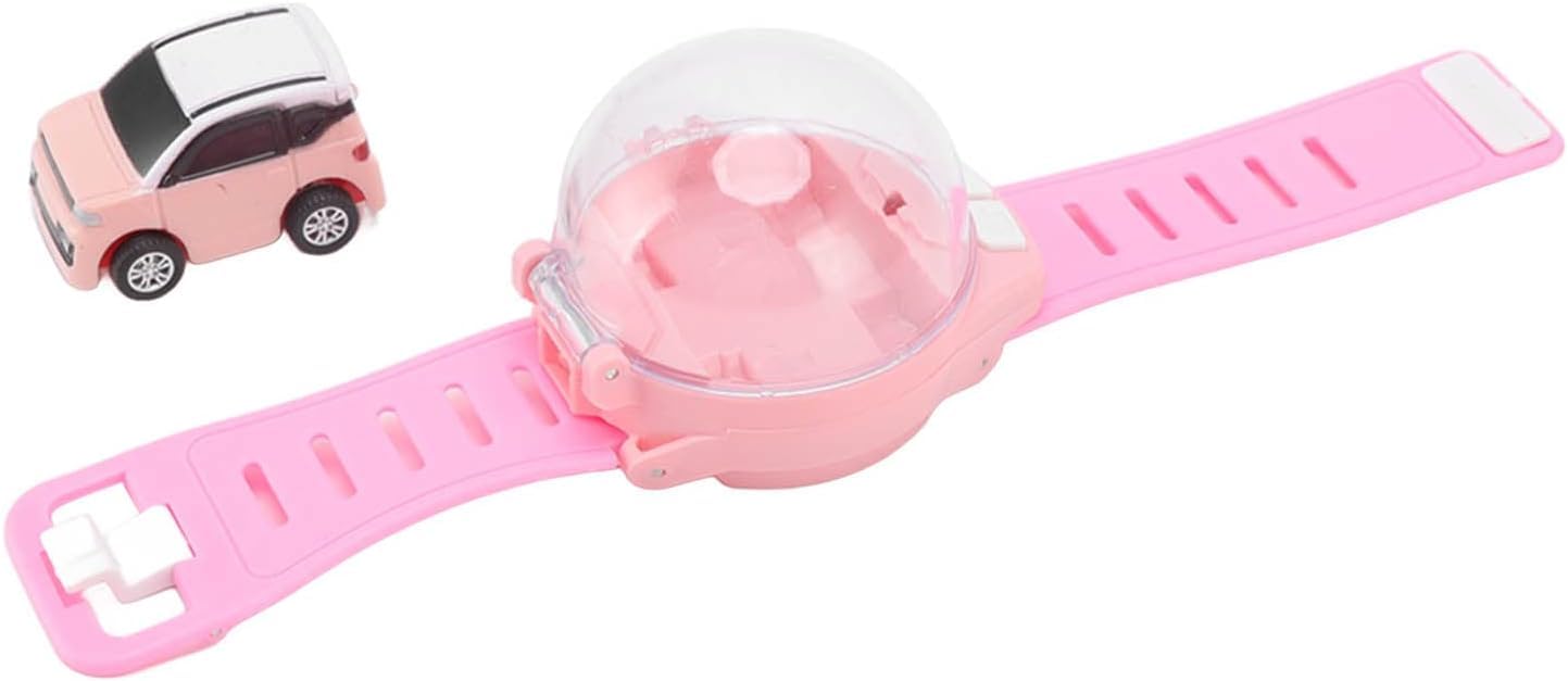 Bestie Toys Mini Remote Control Watch - 2.4GHz Wrist Racing Dinosaur Car Toy for Kids Boys Girls (Mr.Bean Style) | Fun Birthday Gift for Children | Perfect for Indoor Play, Party Favors & STEM Learning