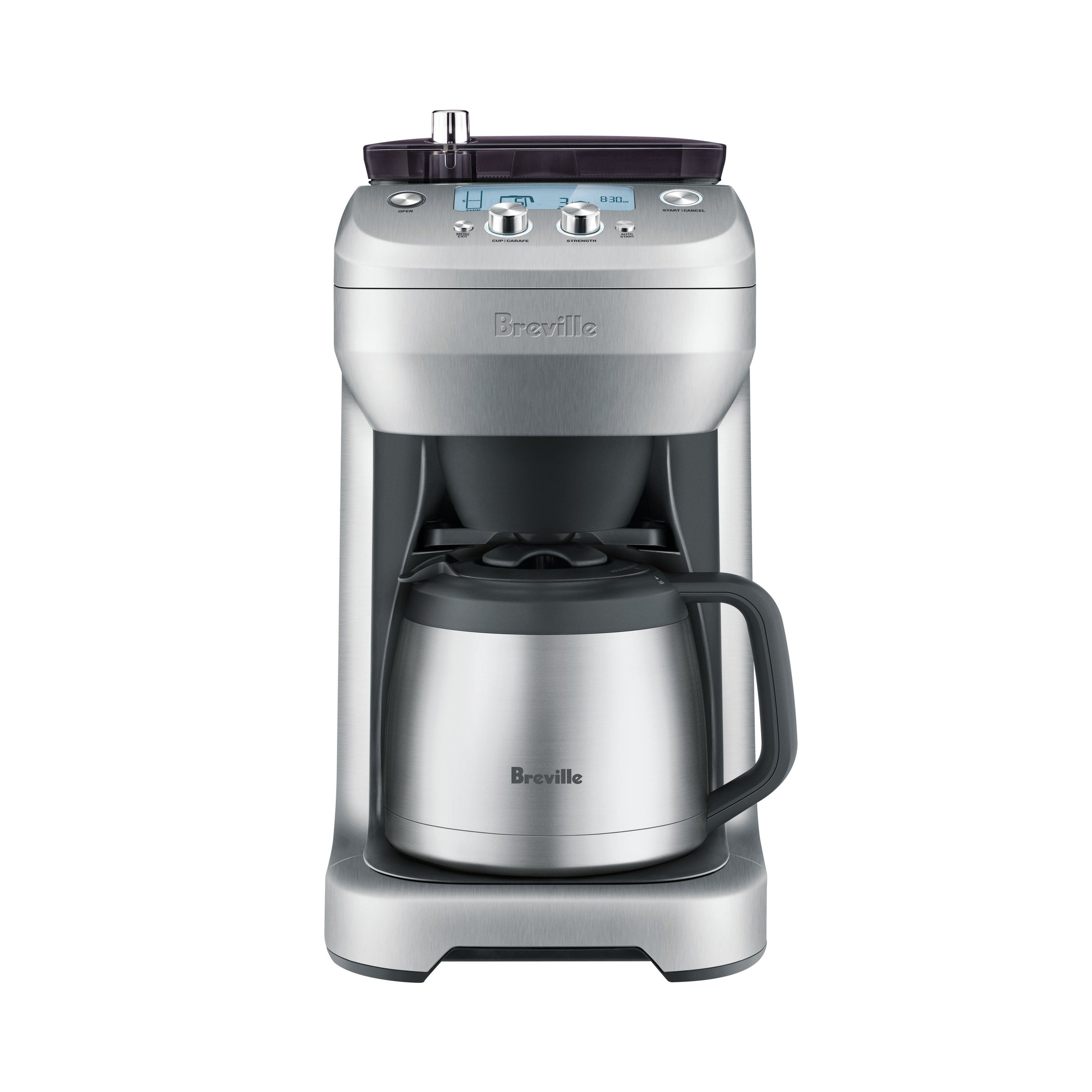 Breville BDC650BSS Grind Control Coffee Maker - 60oz Capacity, Brushed Stainless Steel, Programmable Timer, Fresh Ground Coffee - Perfect for Home, Office & Entertaining