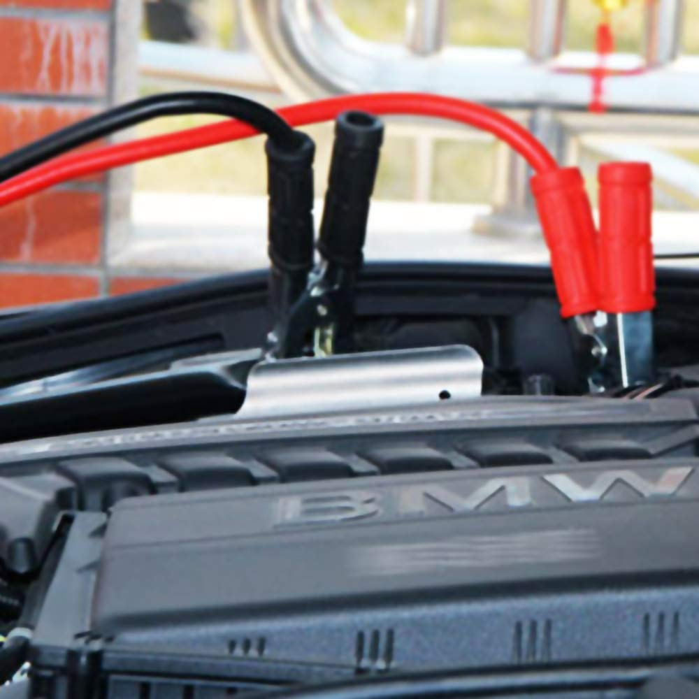 Heavy Duty 1500A NANSH Alligator Clips - Car Battery Terminal Charger Clamps (Black & Red Pair) - Perfect for Jump Starting Vehicles, Automotive Repairs & Emergency Power Connections