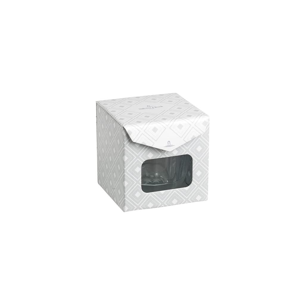 Villeroy & Boch Clear Glass Tea Light Candle Holder - Elegant Home Decor for Dining Table, Wedding Centerpiece & Relaxing Spa Ambiance