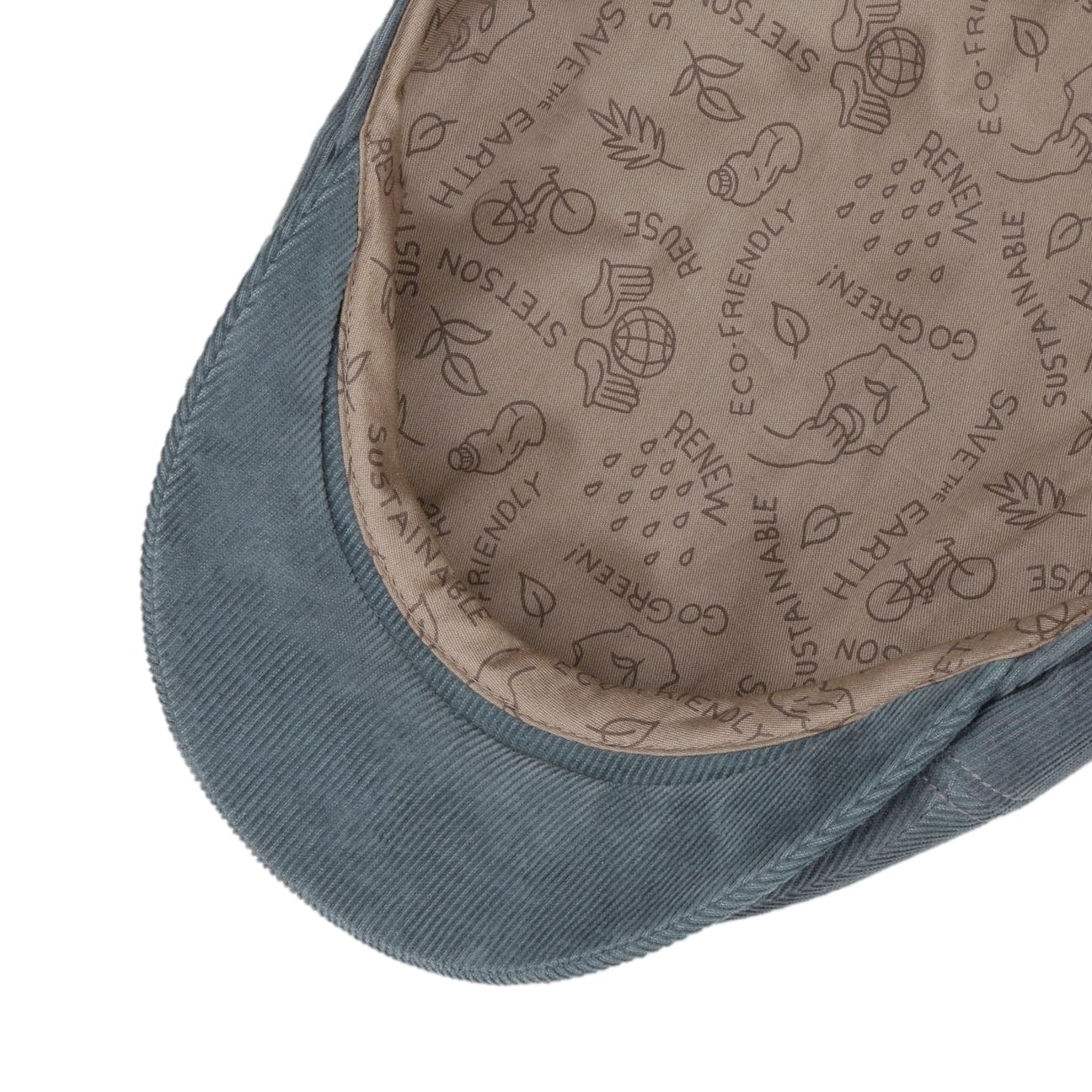 Stetson Sustainable Corduroy Ivy Cap – Eco-Friendly Men's Fashion Hat for Casual & Outdoor Activities