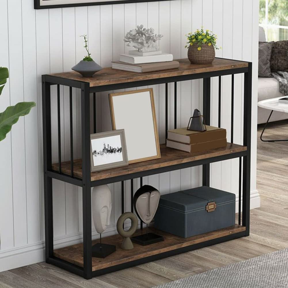 Mid-Century Modern Solid Wood Console Table - 47