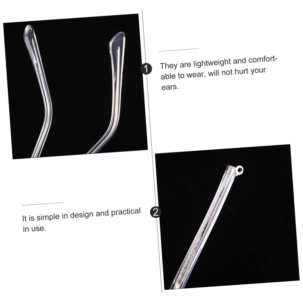 GLEAVI 10-Pack Universal Metal Glasses Temple Replacement Arms - Durable Sunglass & Eyeglass Repair Parts for Men & Women - Perfect for Broken Frames, DIY Fixes, and Eyewear Accessories