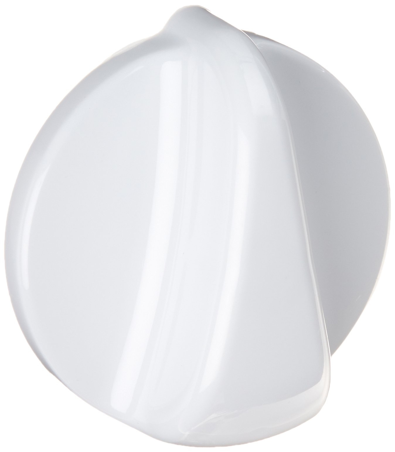 GE WB03K10034 White Stove Knob Replacement for General Electric Range Top Burners - Perfect for Kitchen Appliance Repair & DIY Upgrades