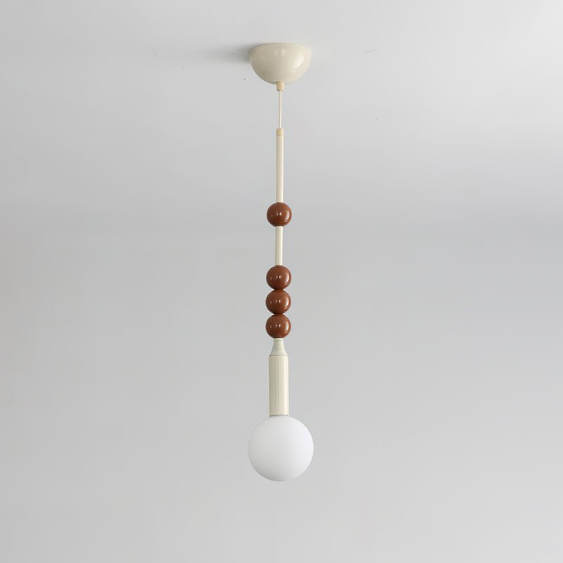 Beadstream Pendant Light - Modern Glass Ceiling Hanging Lamp for Dining Room, Kitchen Island, Bedroom & Living Room Decor