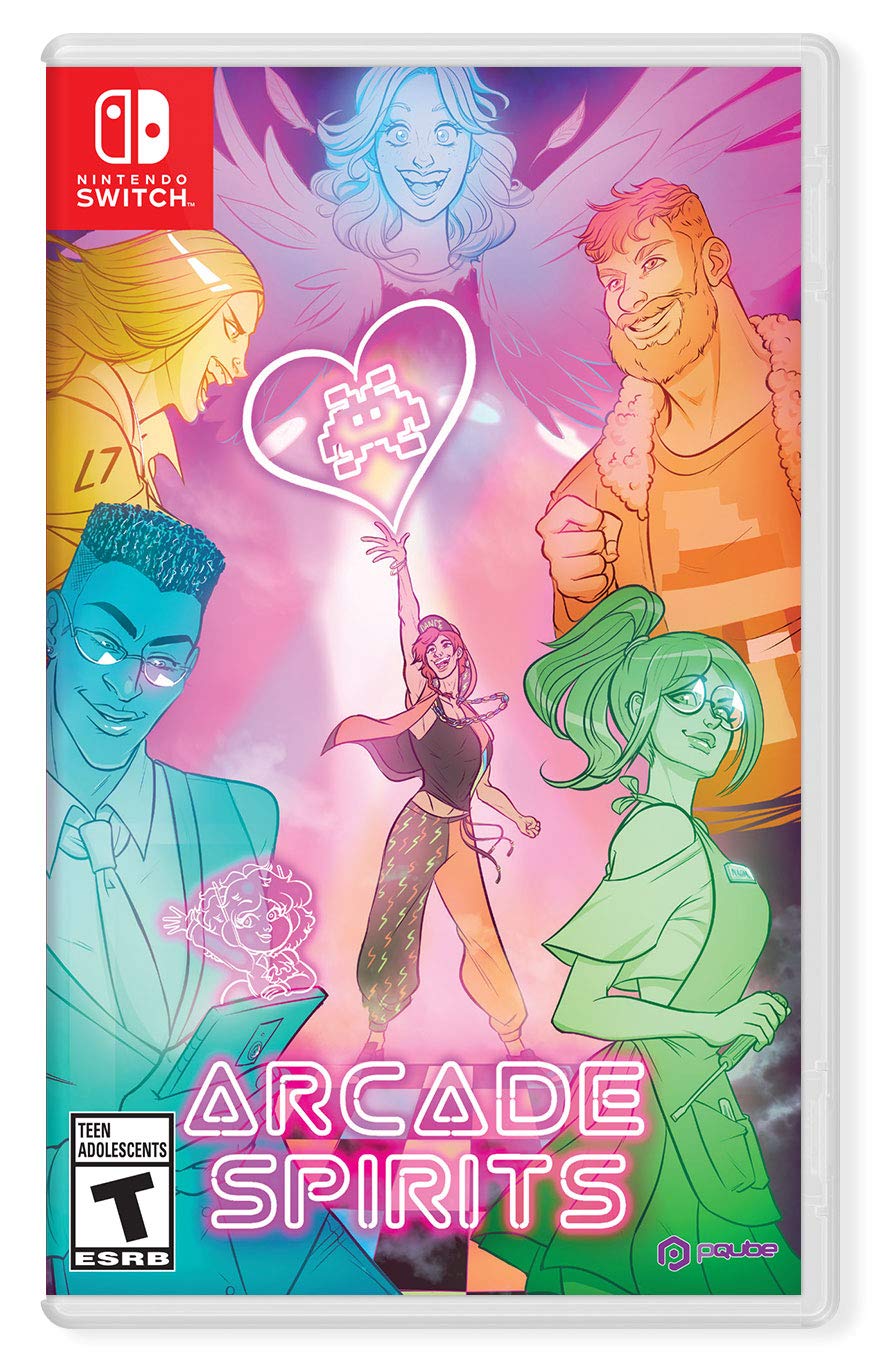 Arcade Spirits - Nintendo Switch Game | Fun Romantic Visual Novel Adventure for Gamers | Perfect for Home Entertainment & Gaming Parties