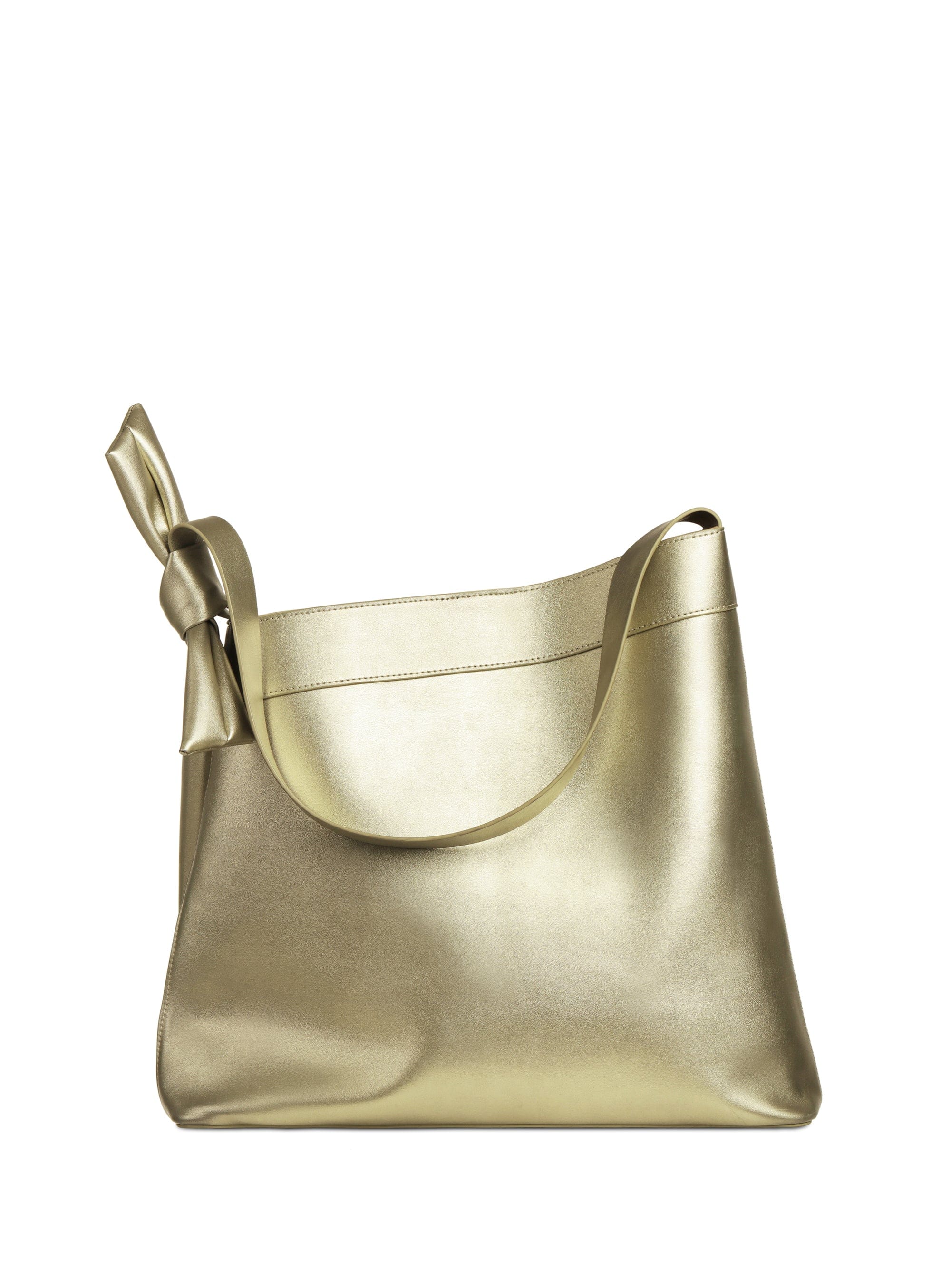 Vegan Leather Tote Bag for Women - Cactus Leather Handbag with Metallic Gold Finish | Perfect for Work, Travel & Eco-Friendly Fashion