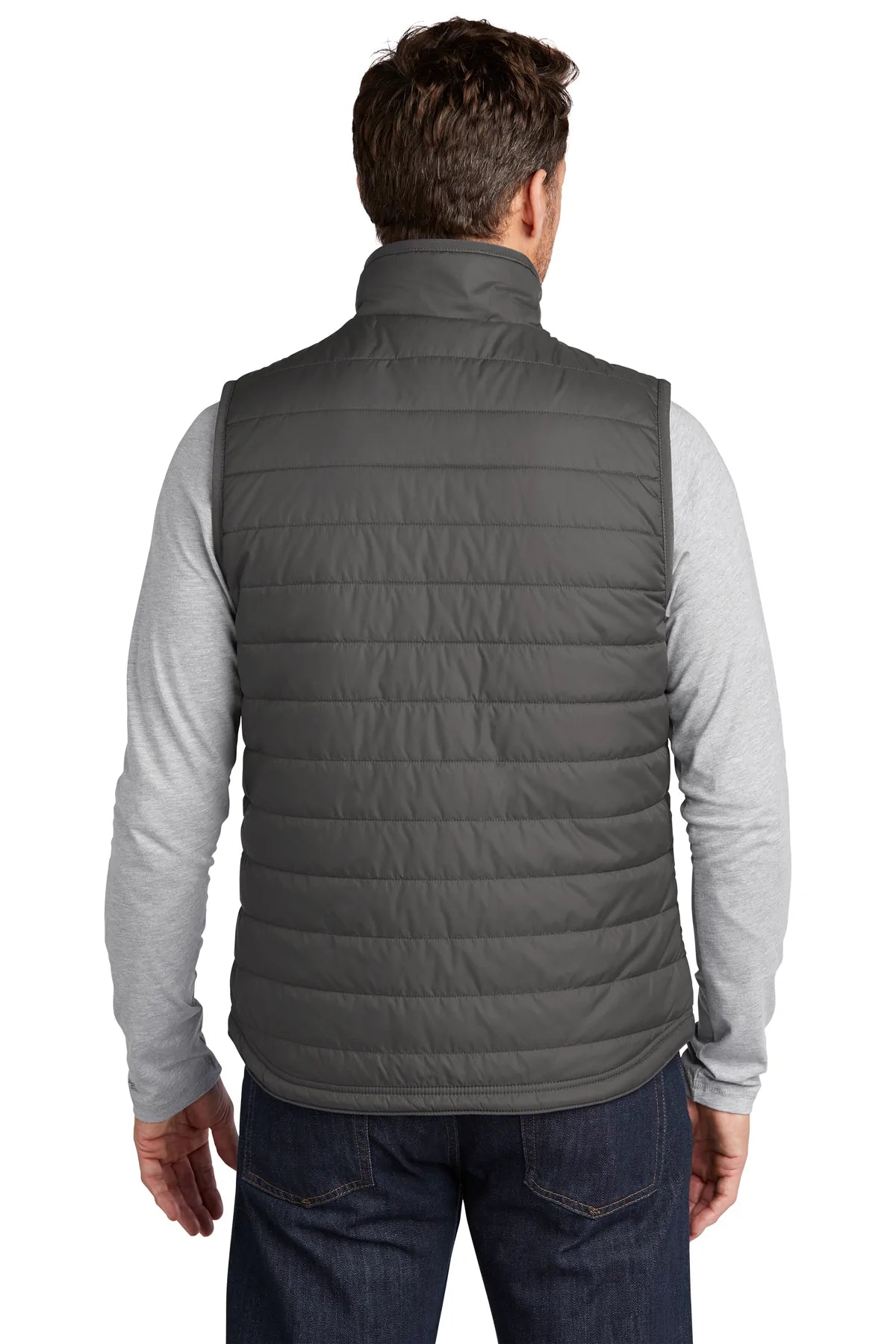 Carhartt Gilliam Vest for Men - Shadow Grey Work Vest with Durable Fabric - Perfect for Outdoor Work, Hunting & Casual Wear