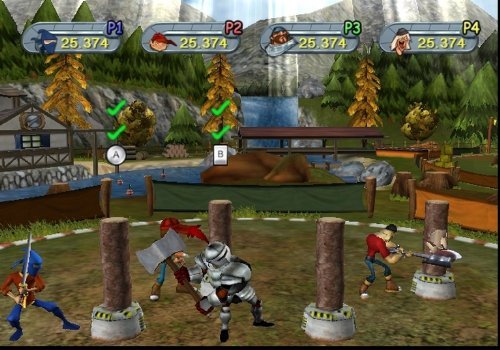 Renewed Go Play Lumberjacks Game for Nintendo Wii - Fun Family Adventure Game for Kids & Adults - Perfect for Game Nights & Indoor Activities