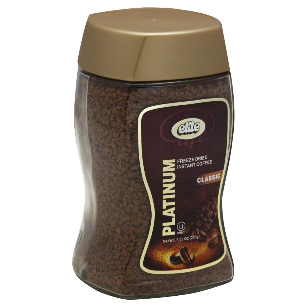 Premium Platinum Instant Coffee - Rich & Smooth Taste - Perfect for Home, Office & Travel - Quick & Easy Brewing