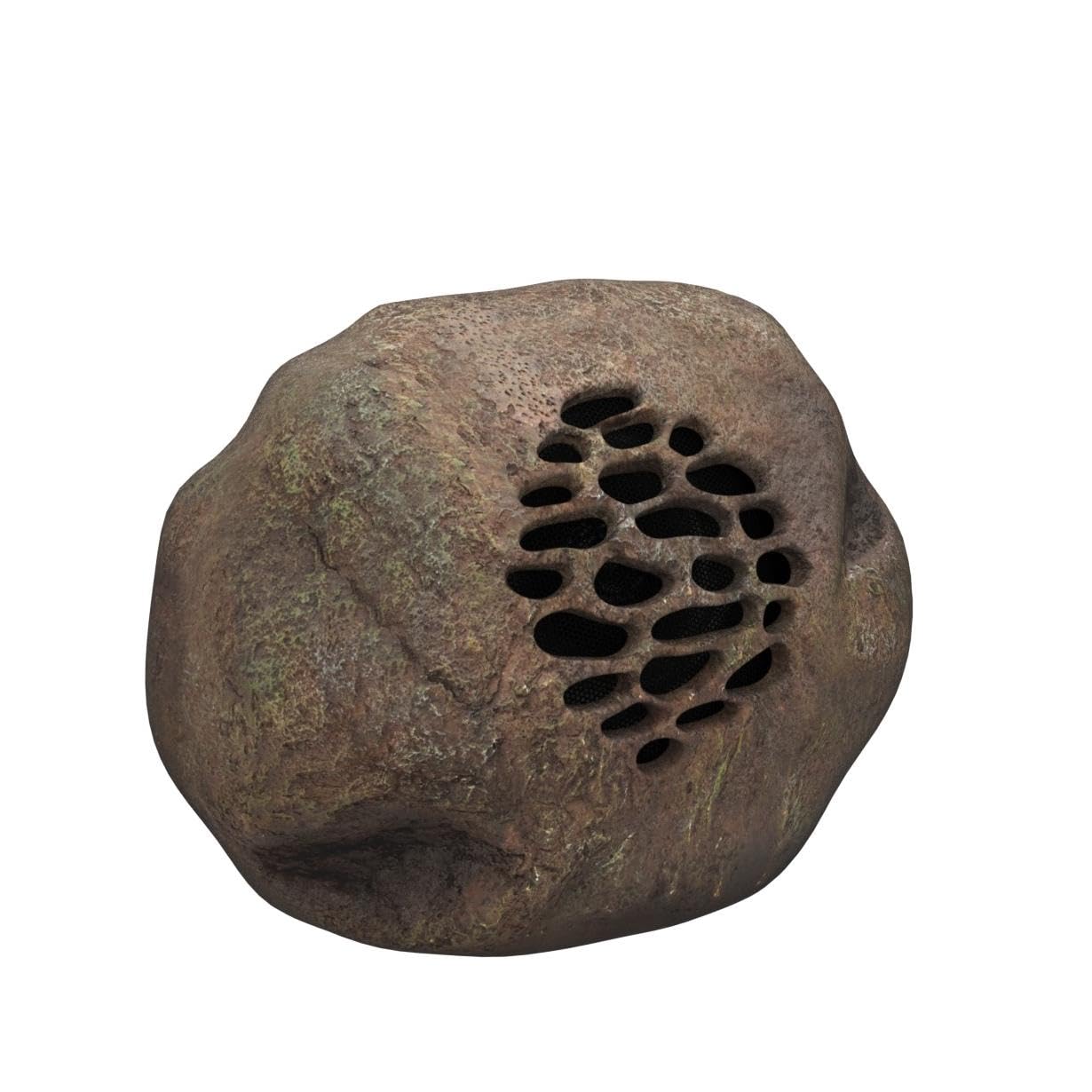 Alpine Corporation Waterproof Bluetooth Solar-Powered Outdoor Wireless Rock Speakers (Set of 2) – 50ft Range, Durable Wireless Sound System for Patio, Garden, Yard & Pool – Perfect for Outdoor Parties, BBQs & Backyard Relaxation