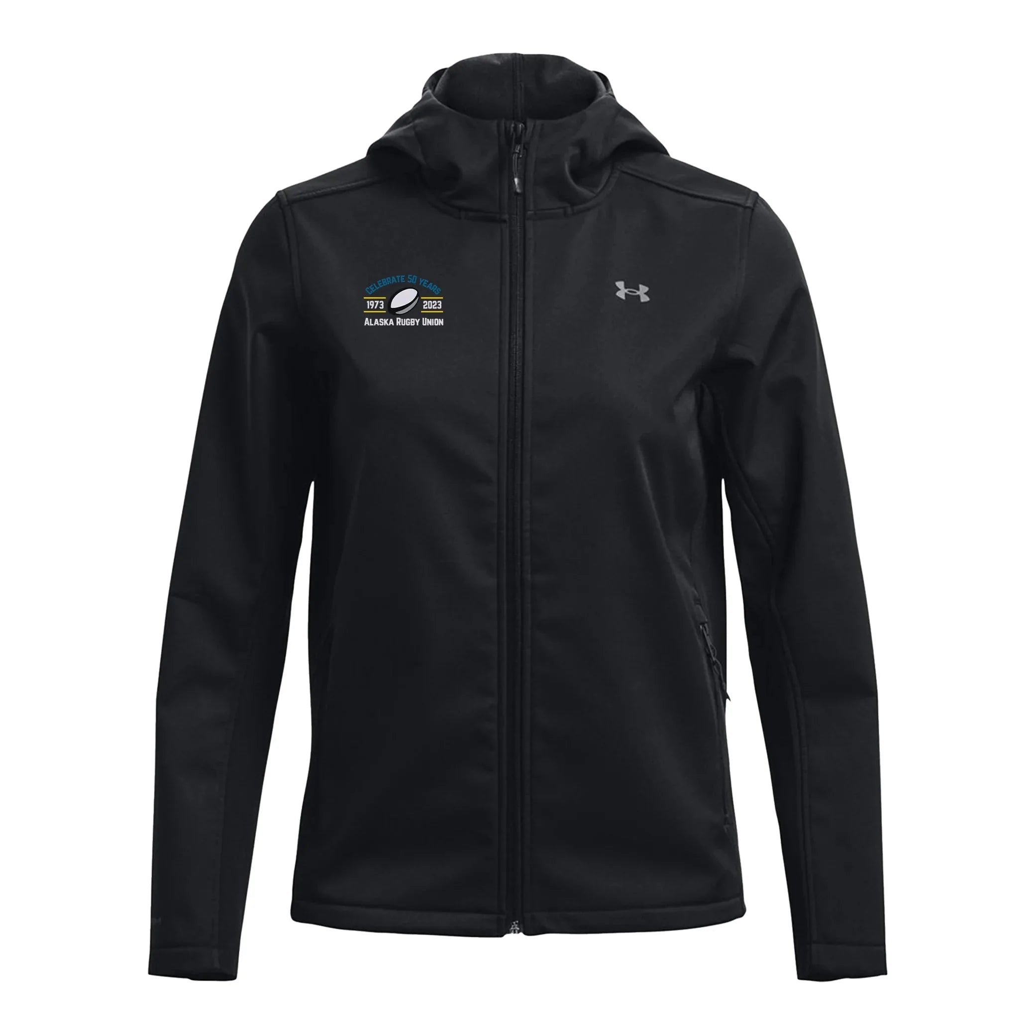 AKRU 50th Anniversary Coldgear Infrared Hooded Jacket for Women - Lightweight Winter Warmth for Outdoor Running, Hiking & Casual Wear