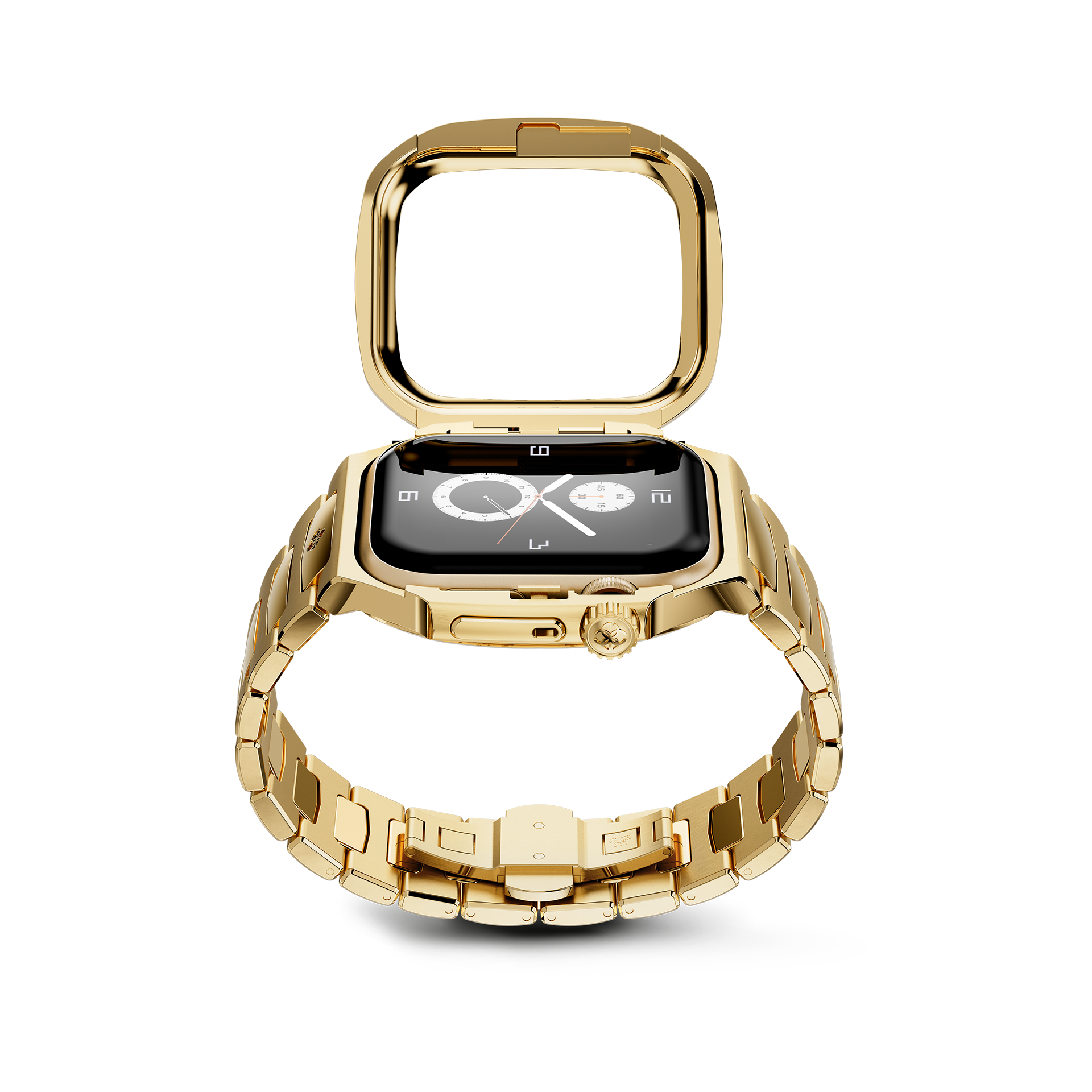 Apple Watch Case RO45 - Premium Gold Protective Cover for Apple Watch - Perfect for Workouts, Outdoor Activities & Everyday Use