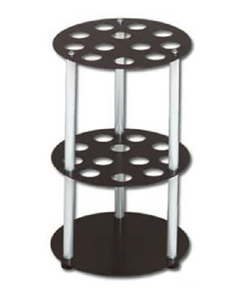 12-Slot Metal Pool Cue Stick Floor Rack - Heavy Duty Billiard Accessory Storage Organizer for Home Game Rooms & Bars