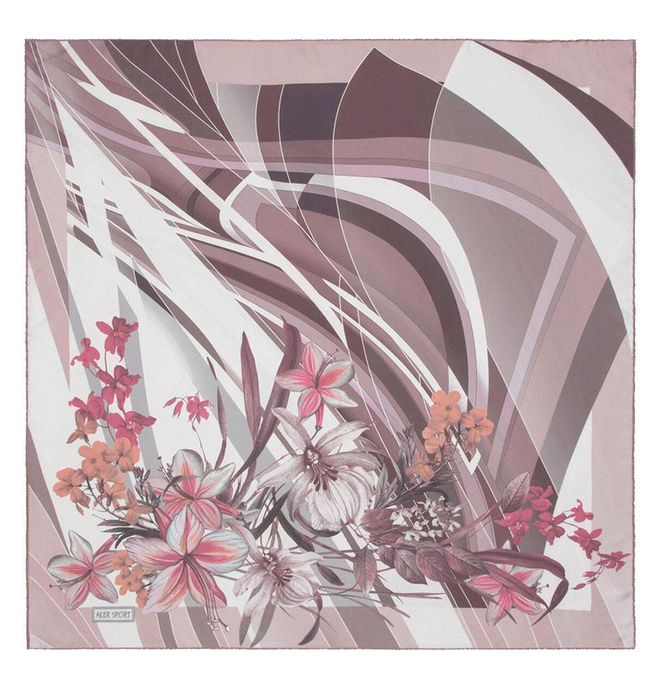 Aker 'Angel' Chiffon Hijab Scarf #7593 991 Pink - Lightweight Muslim Headscarf for Women, Perfect for Daily Wear, Prayer & Special Occasions