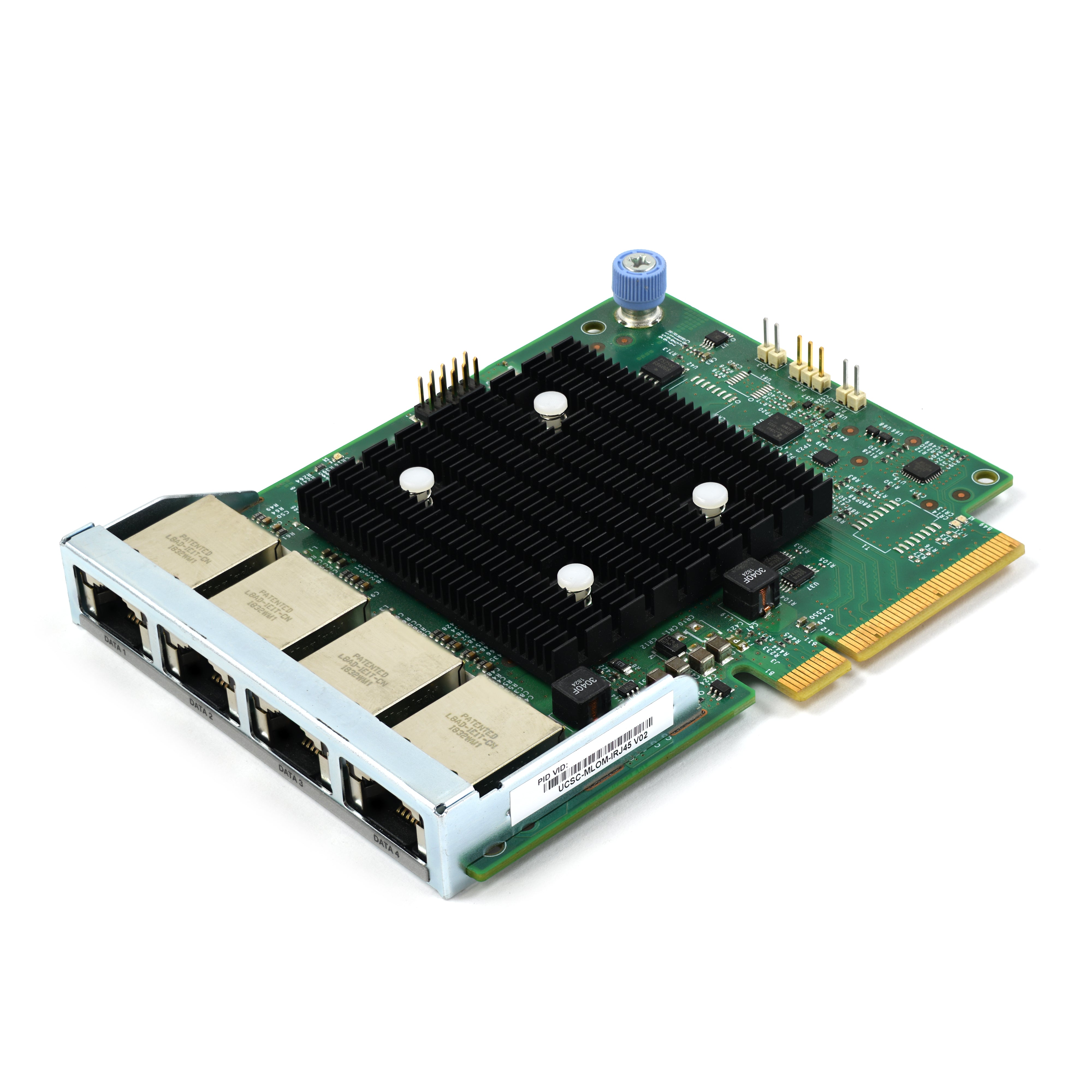 Cisco UCSC MLOM IRJ45 Intel i350 T4 Quad Port 1GB RJ45 Network Daughter Card - High-Speed Server Networking for Data Centers & Enterprise IT Infrastructure